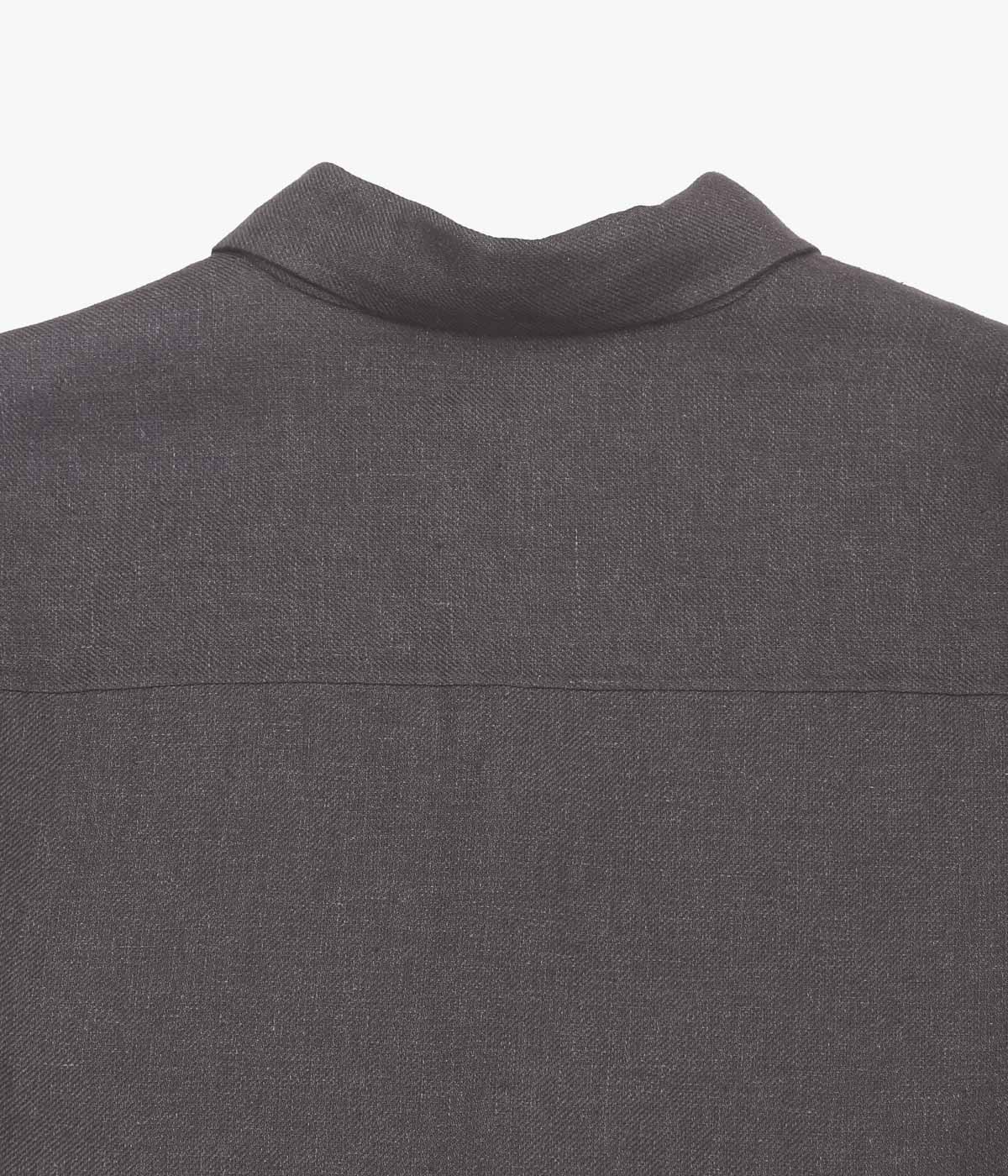 SEYA. ''DOUBLE FACE OVERSHIRT'' (MUD INDIGO)