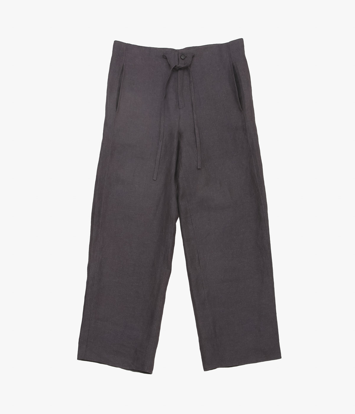 SEYA. ''DOUBLE FACE RELAX PANTS'' (MUD INDIGO)