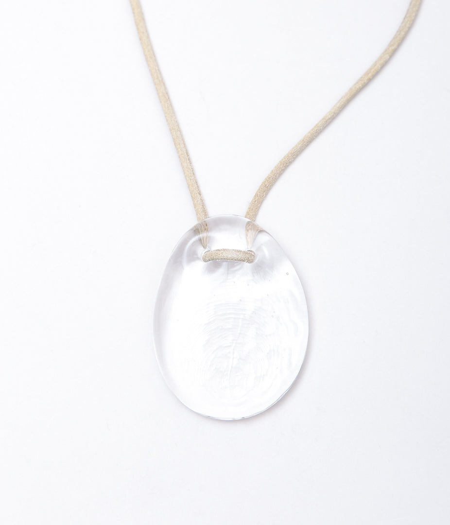 SEYA. ''DROP NECKLACE'' (TRANSPARENT) – THE STORE BY MAIDENS