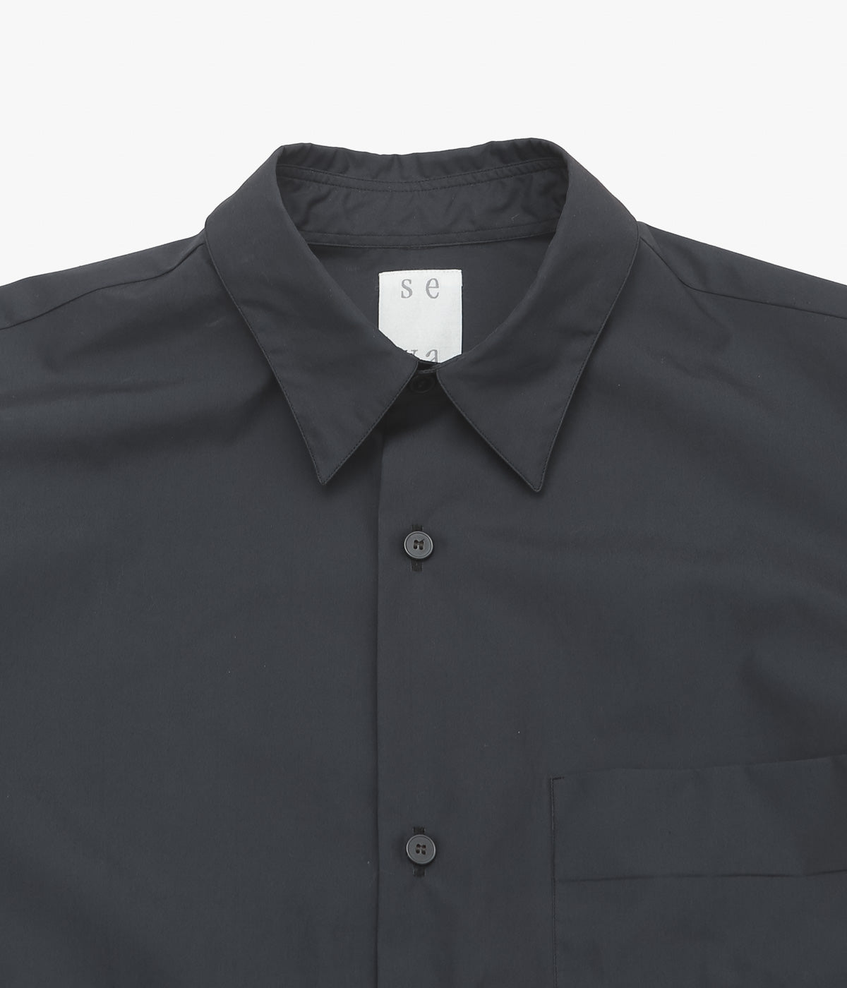 SEYA. ''ETERNAL SHIRT'' (BROKEN BLACK) – THE STORE BY MAIDENS