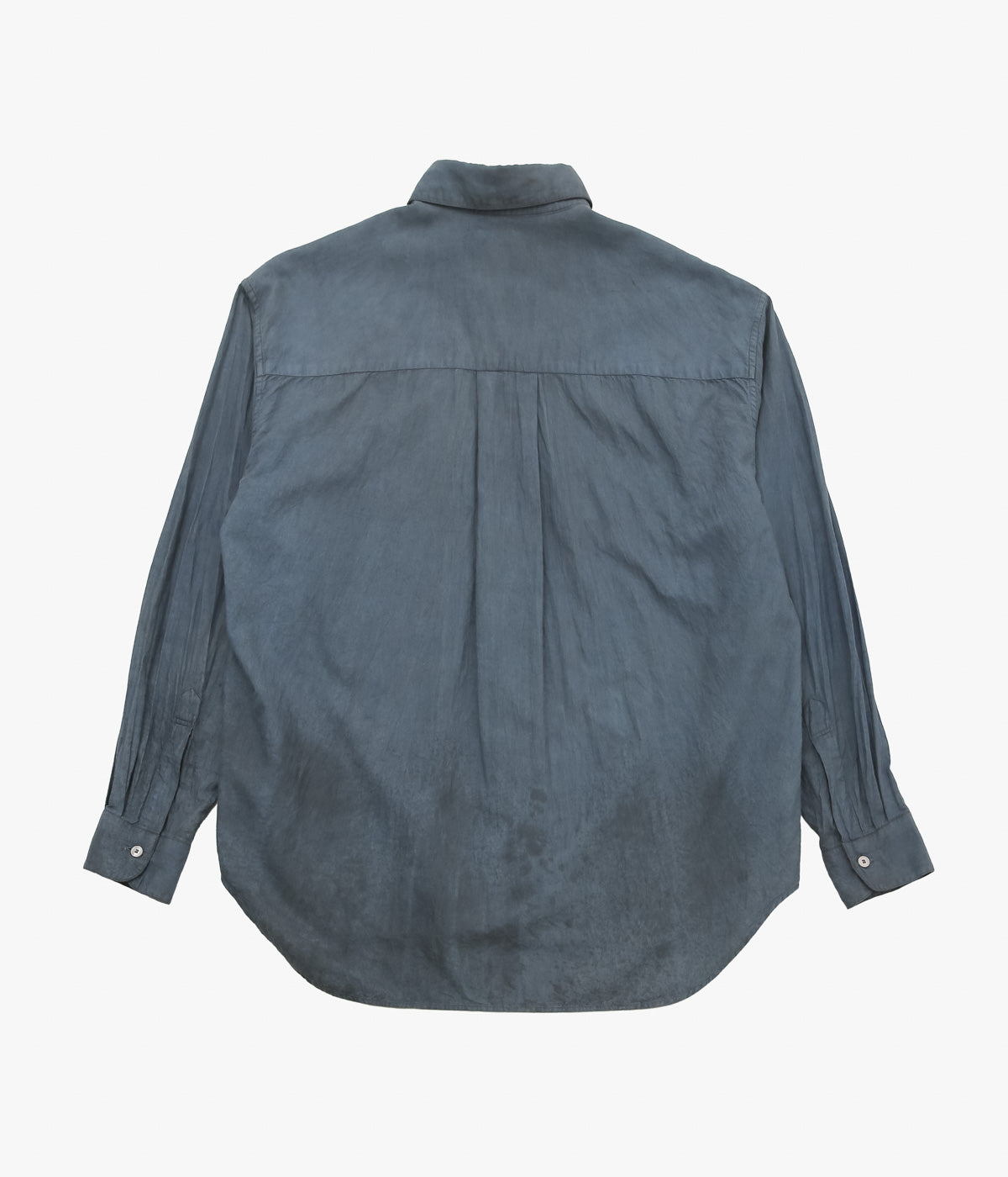 SEYA. ''ETERNAL SHIRT'' (PLUM X INDIGO MUD SPLASH)