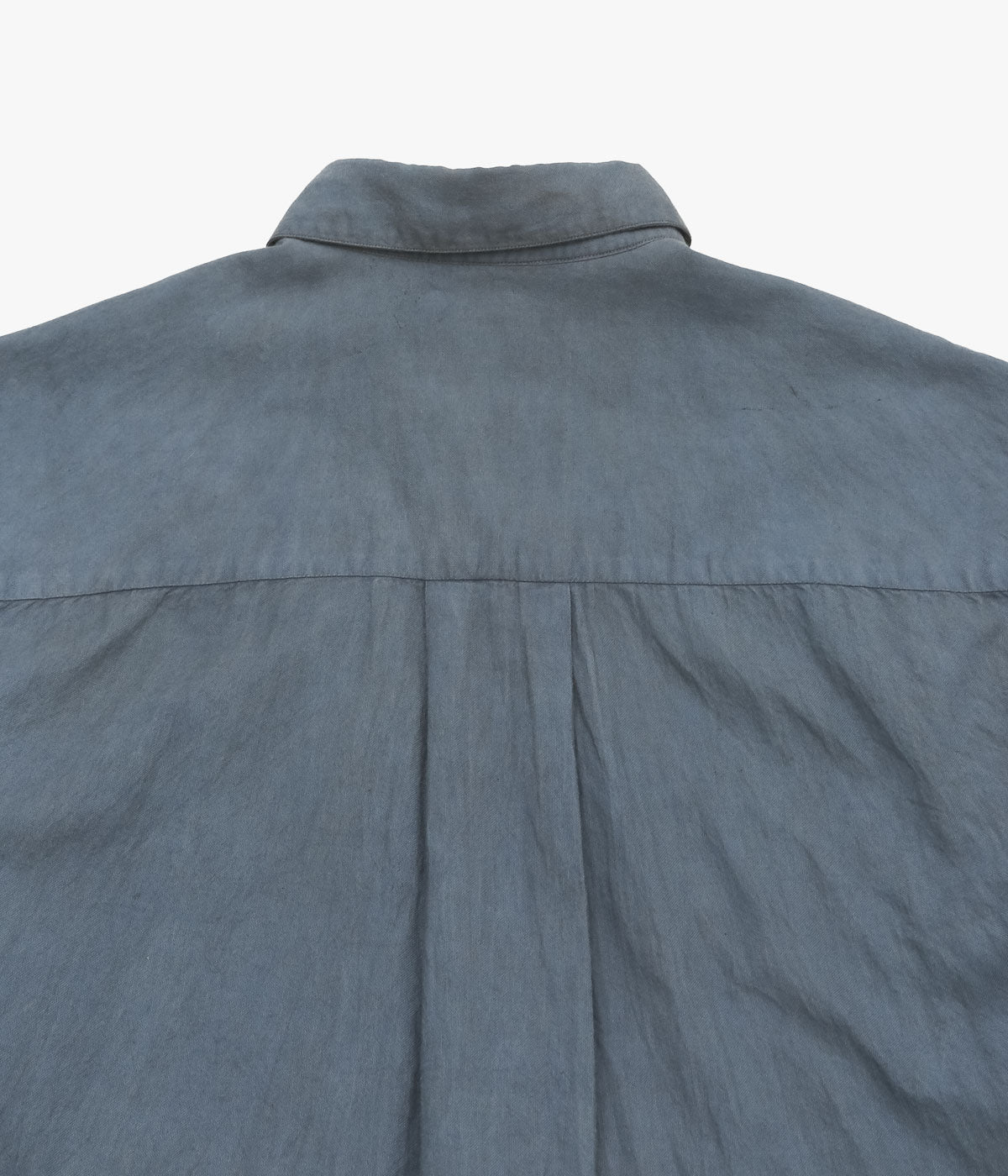 SEYA. ''ETERNAL SHIRT'' (PLUM X INDIGO MUD SPLASH)