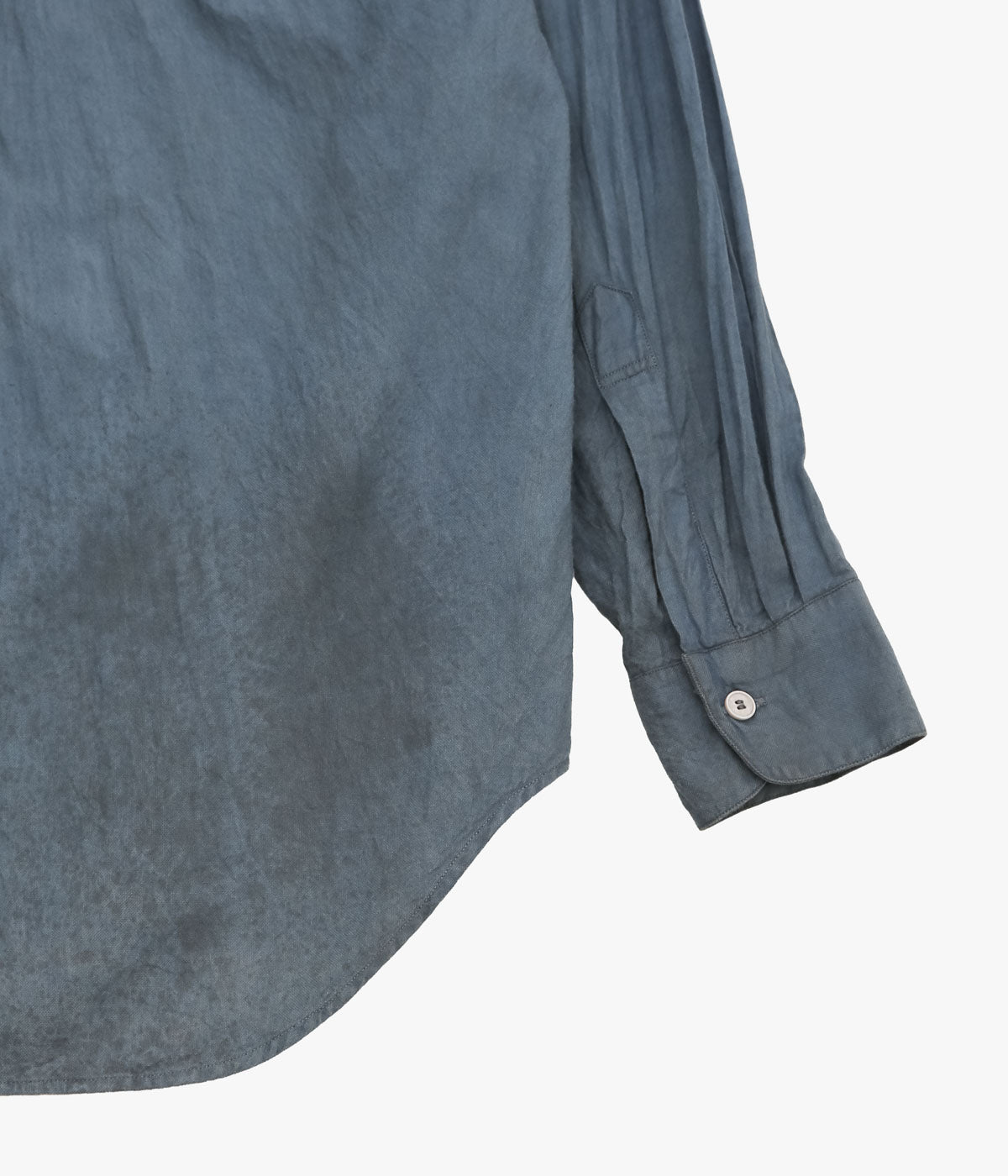 SEYA. ''ETERNAL SHIRT'' (PLUM X INDIGO MUD SPLASH)