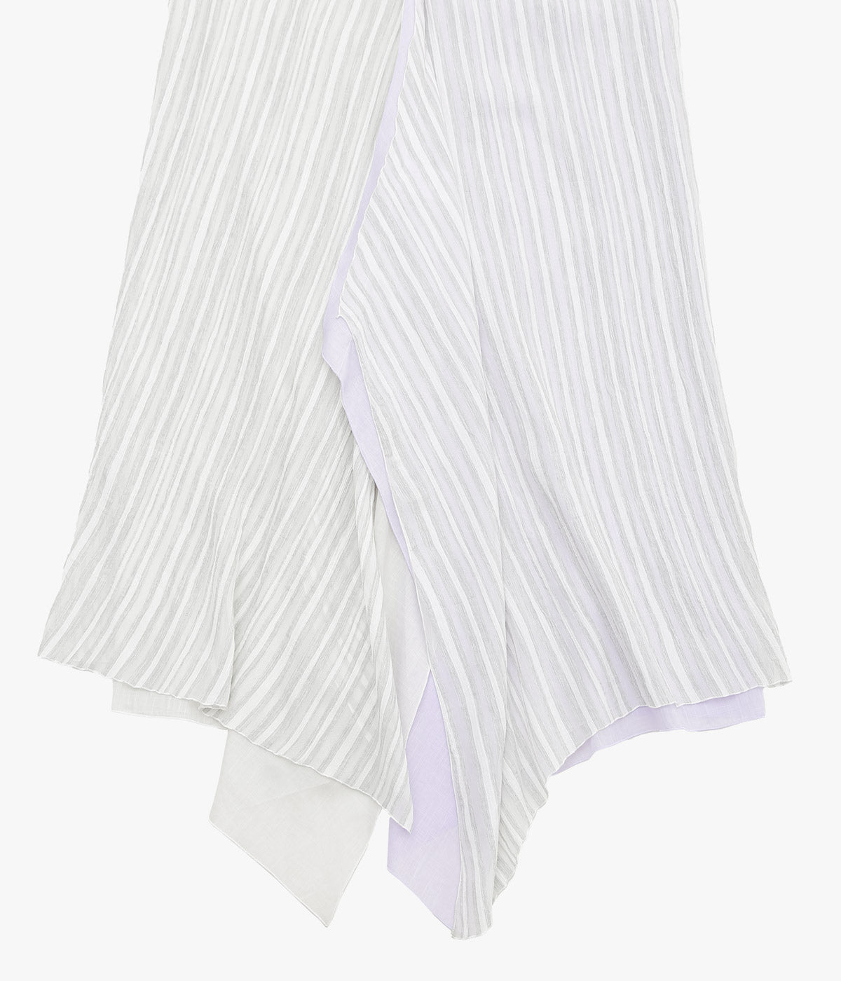 SEYA. ''FRINGED TEMPLE DRESS'' (ASH GREY)