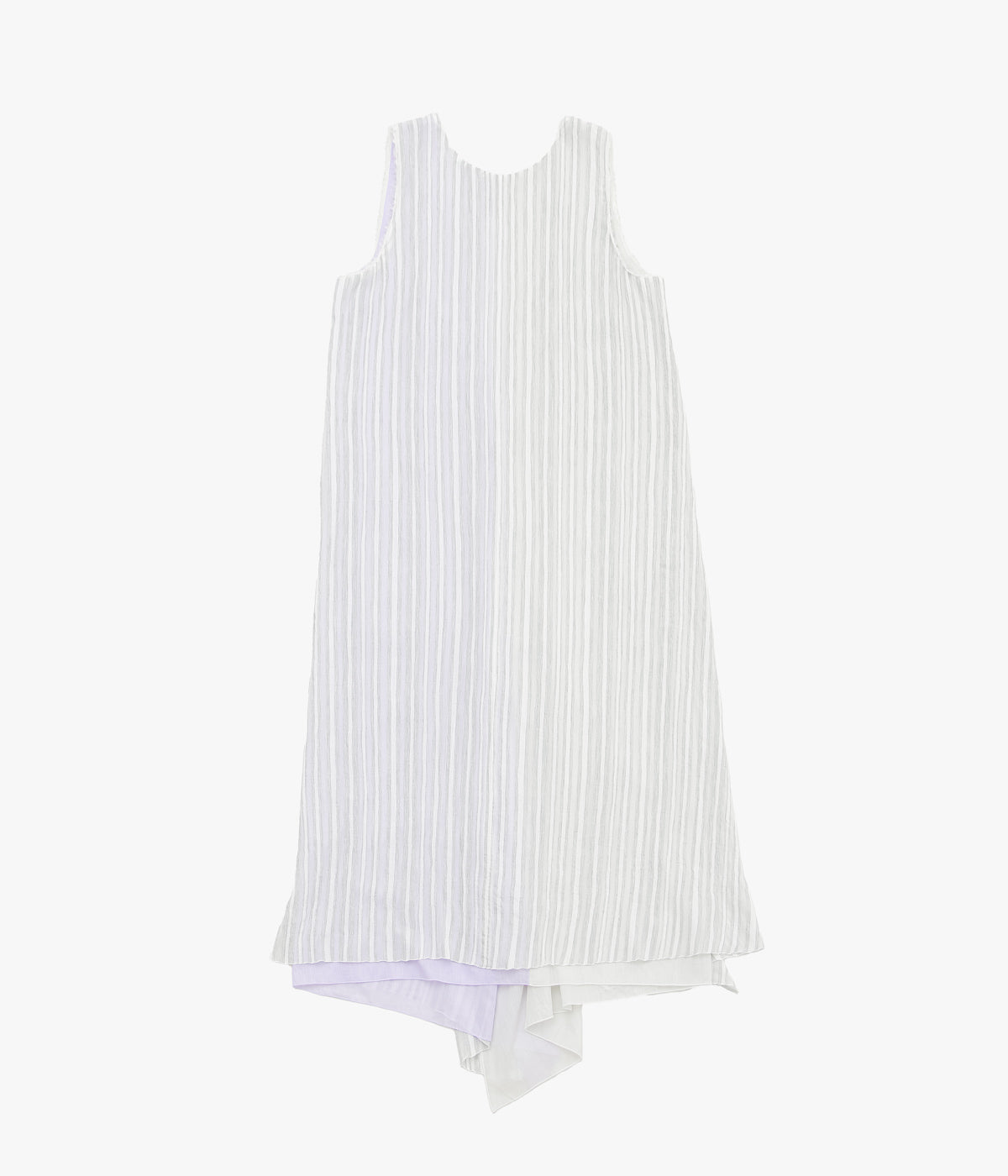 SEYA. ''FRINGED TEMPLE DRESS'' (ASH GREY)