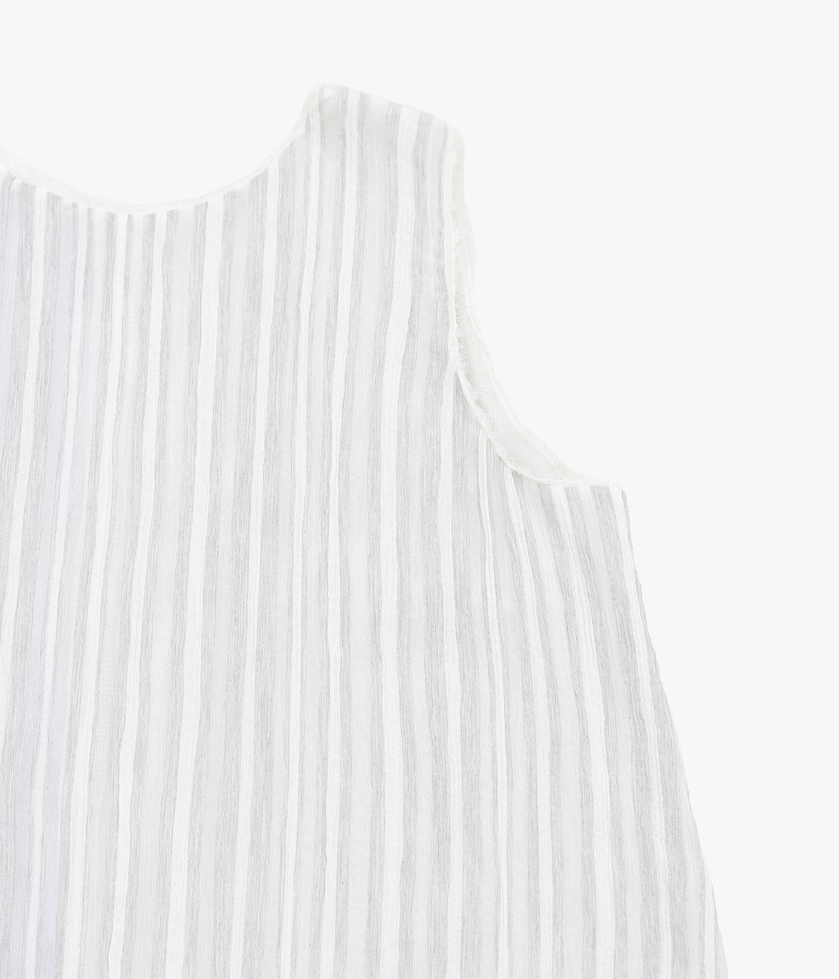 SEYA. ''FRINGED TEMPLE DRESS'' (ASH GREY)