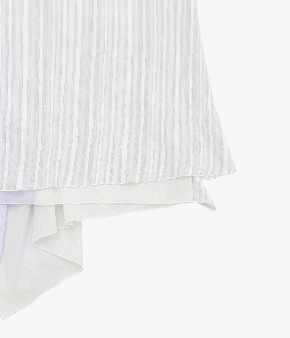 SEYA. ''FRINGED TEMPLE DRESS'' (ASH GREY)