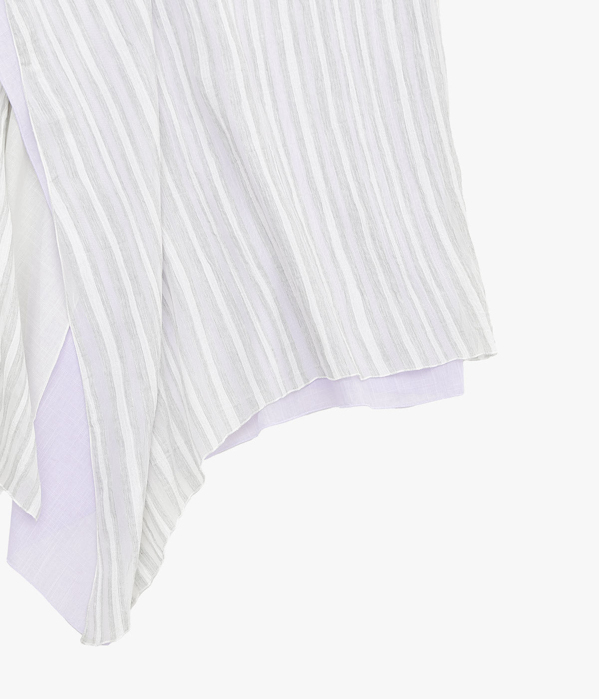 SEYA. ''FRINGED TEMPLE DRESS'' (ASH GREY)