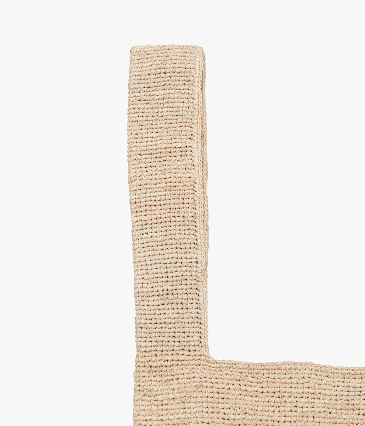 SEYA. ''MEDIUM RAFFIA BAG'' (NATURAL)