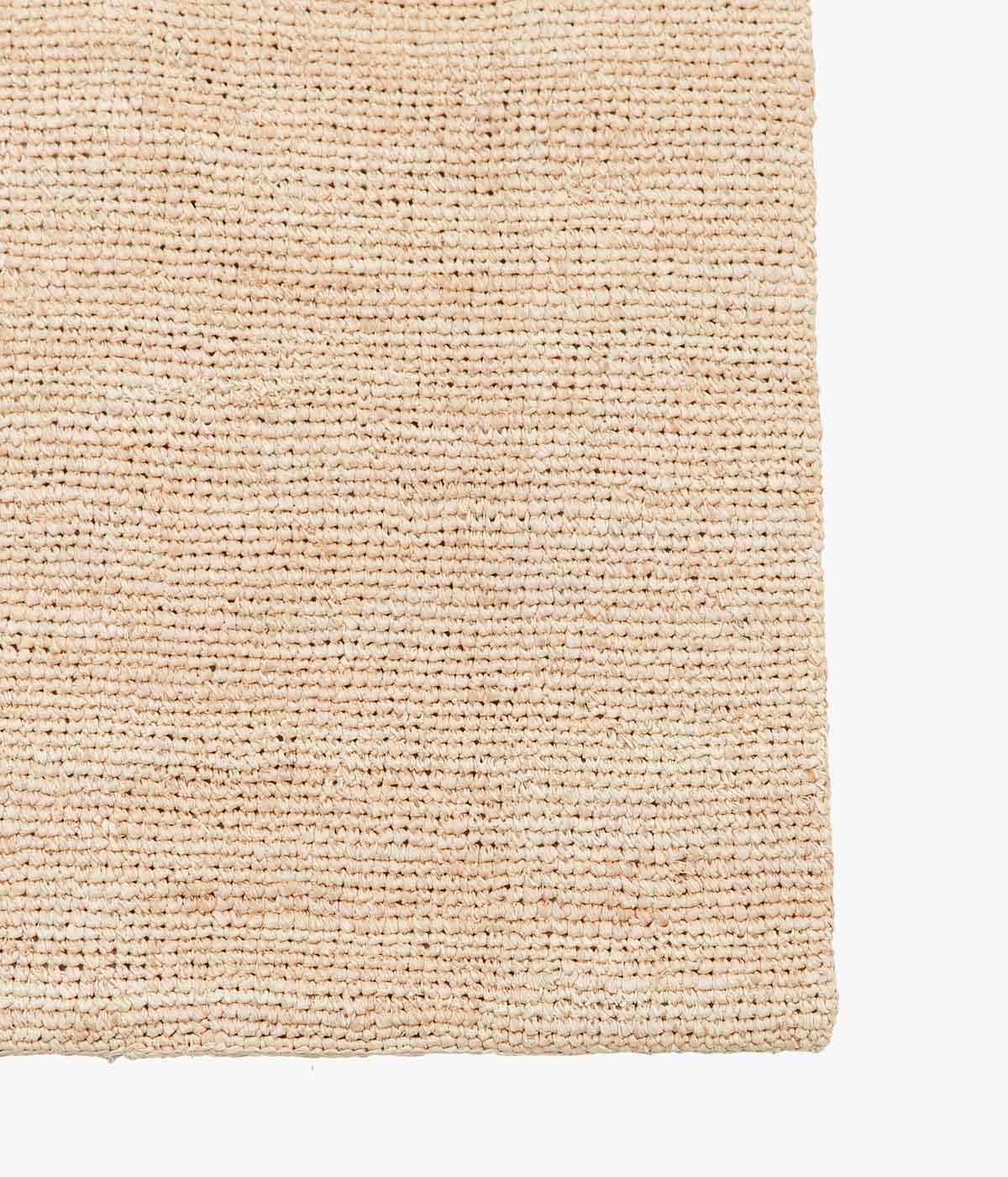 SEYA. ''MEDIUM RAFFIA BAG'' (NATURAL)