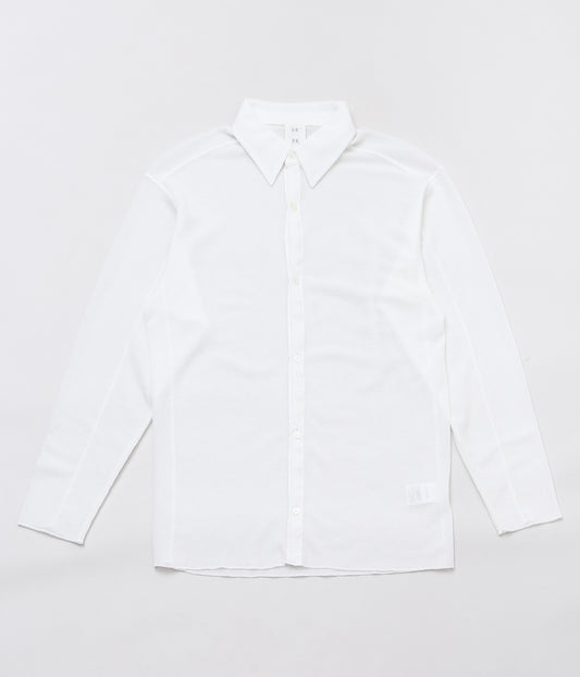 SEYA. "MESH SHIRT" (WHITE)
