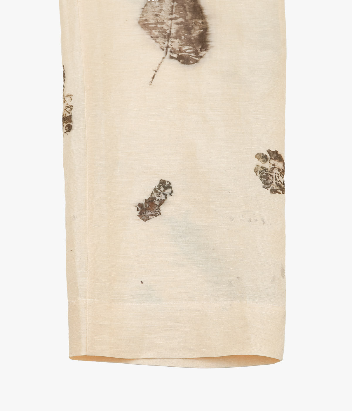 SEYA. ''NAM OU RIVER TRIP PANTS'' (HAND LEAF PRINT)