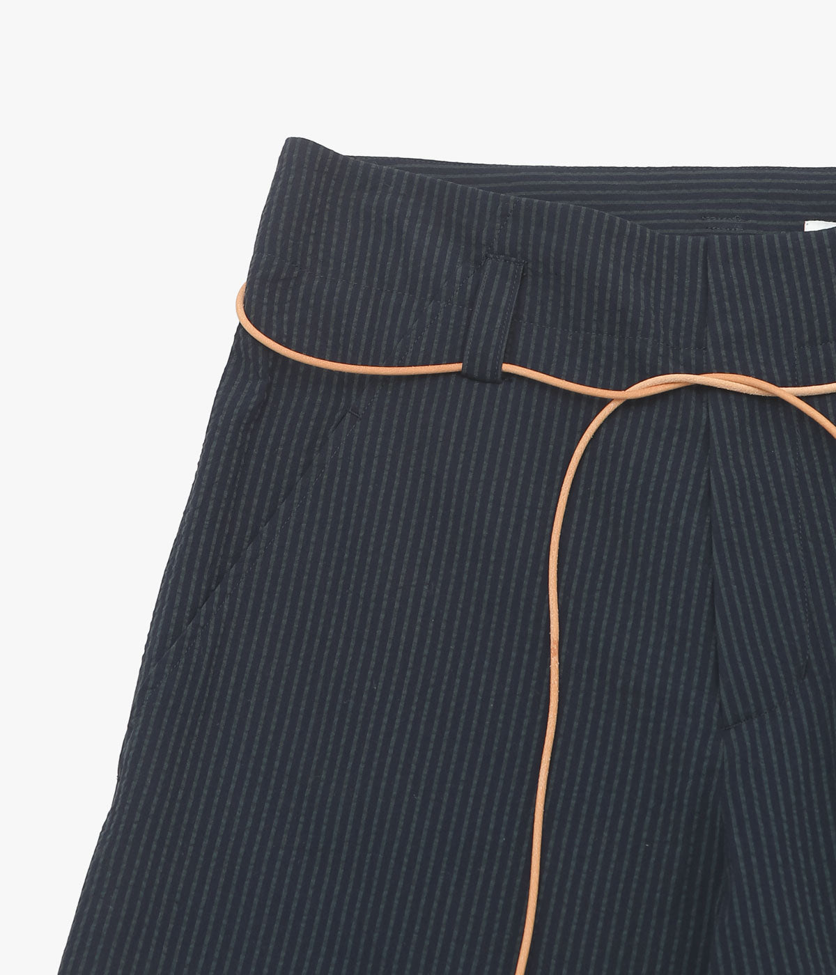SEYA. ''NAM OU RIVER TRIP PANTS'' (STRIPED LAO NAVY)