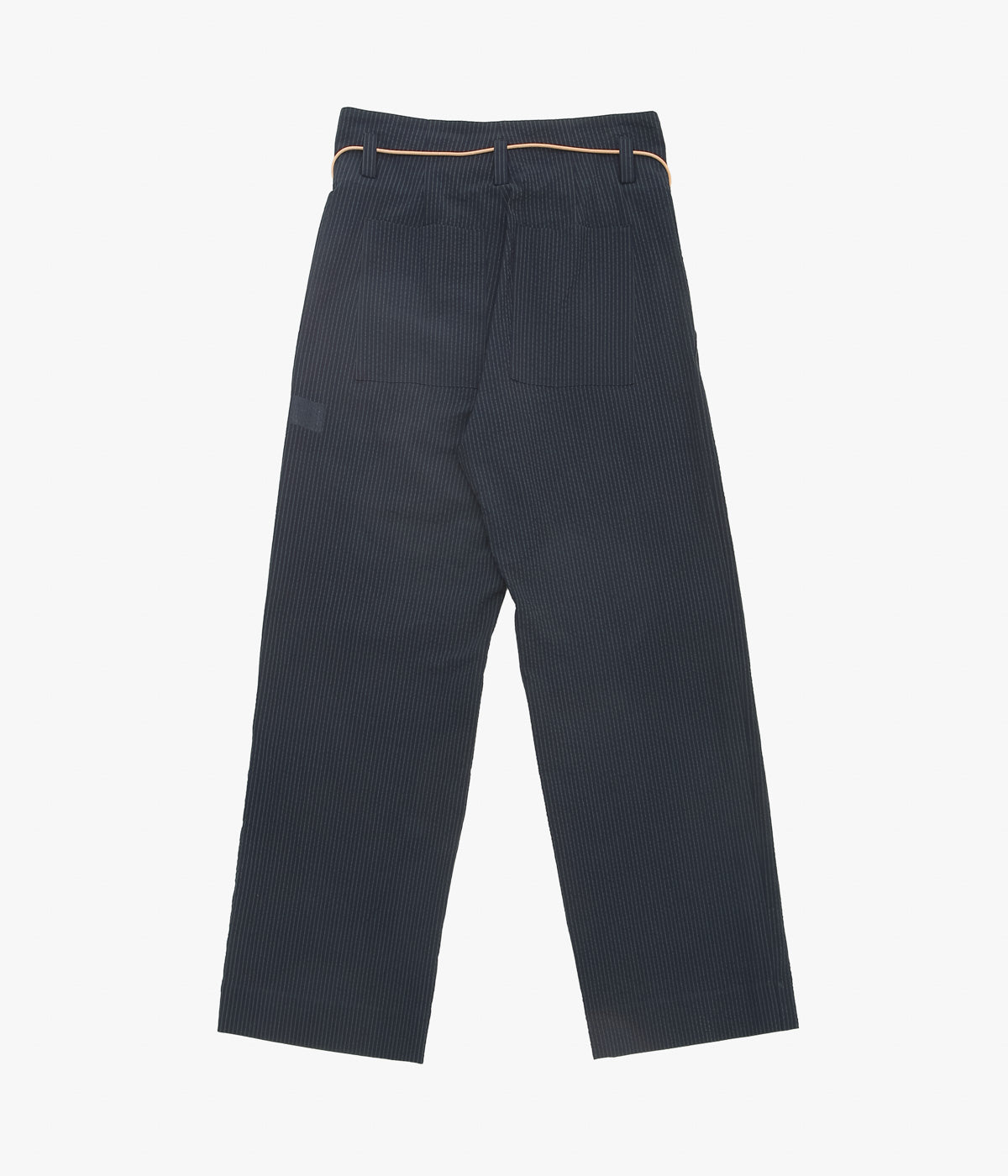 SEYA. ''NAM OU RIVER TRIP PANTS'' (STRIPED LAO NAVY)