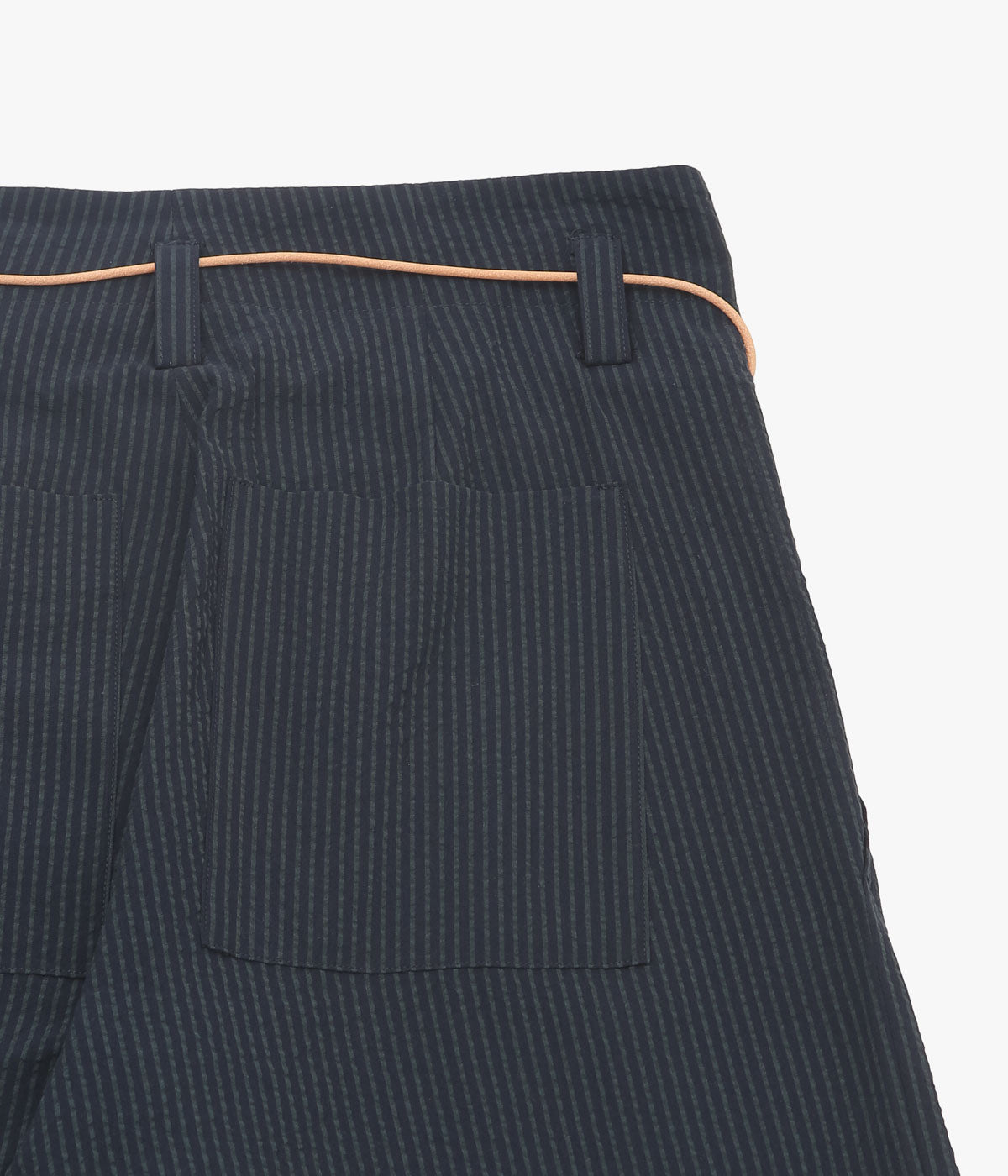 SEYA. ''NAM OU RIVER TRIP PANTS'' (STRIPED LAO NAVY)