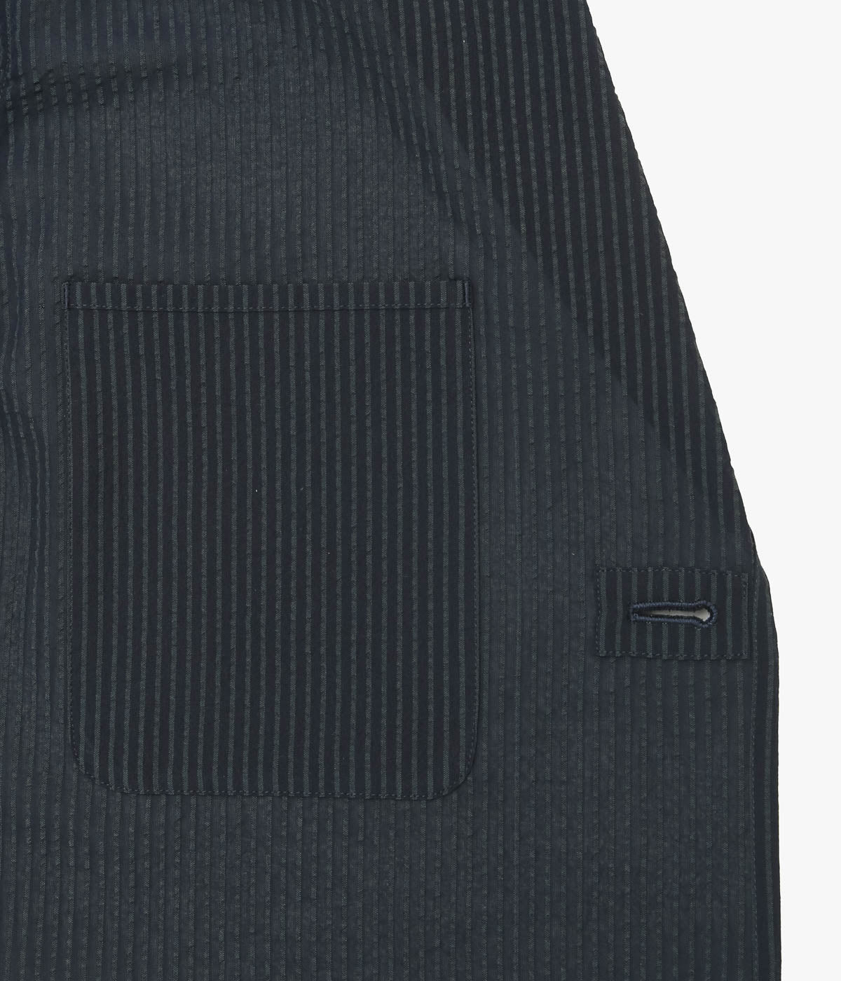 SEYA. ''NAM OU ZERO JACKET'' (STRIPED LAO NAVY ) – THE STORE BY