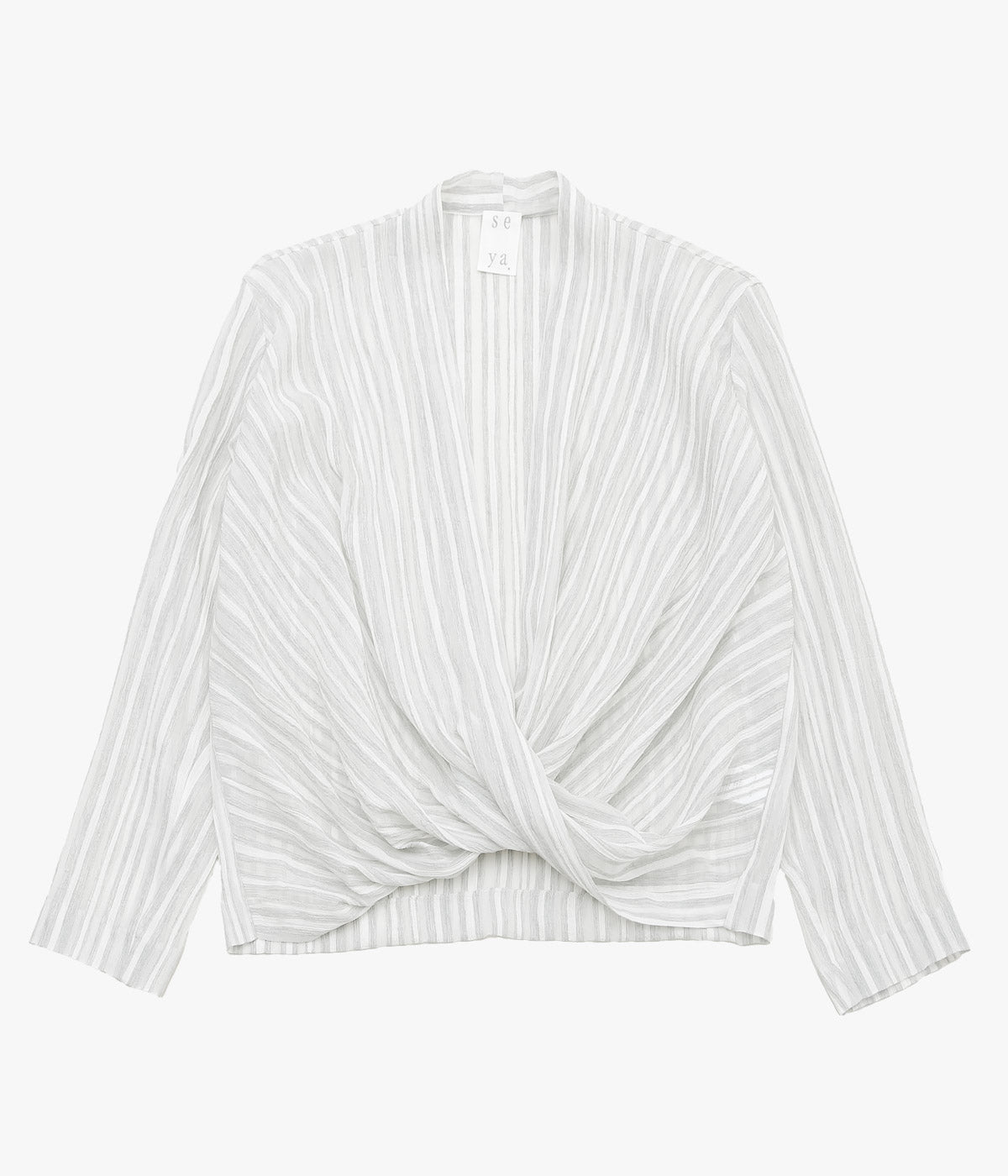 SEYA. ''NONG KHIAW BLOUSE'' (ASH GREY)
