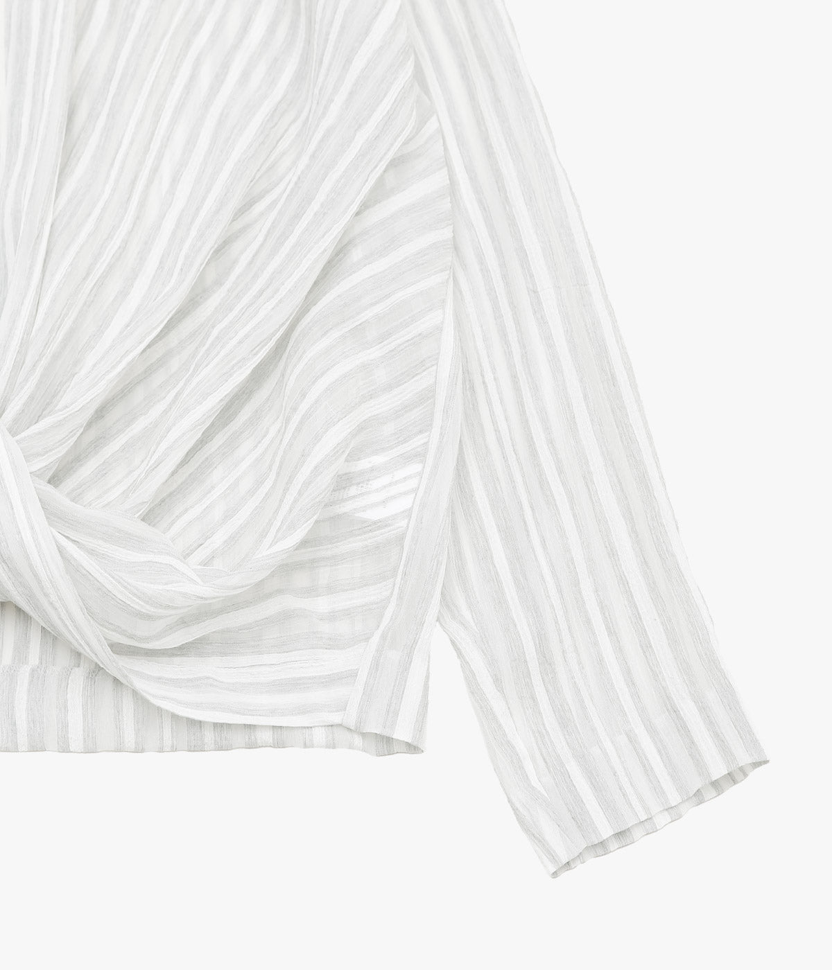 SEYA. ''NONG KHIAW BLOUSE'' (ASH GREY)