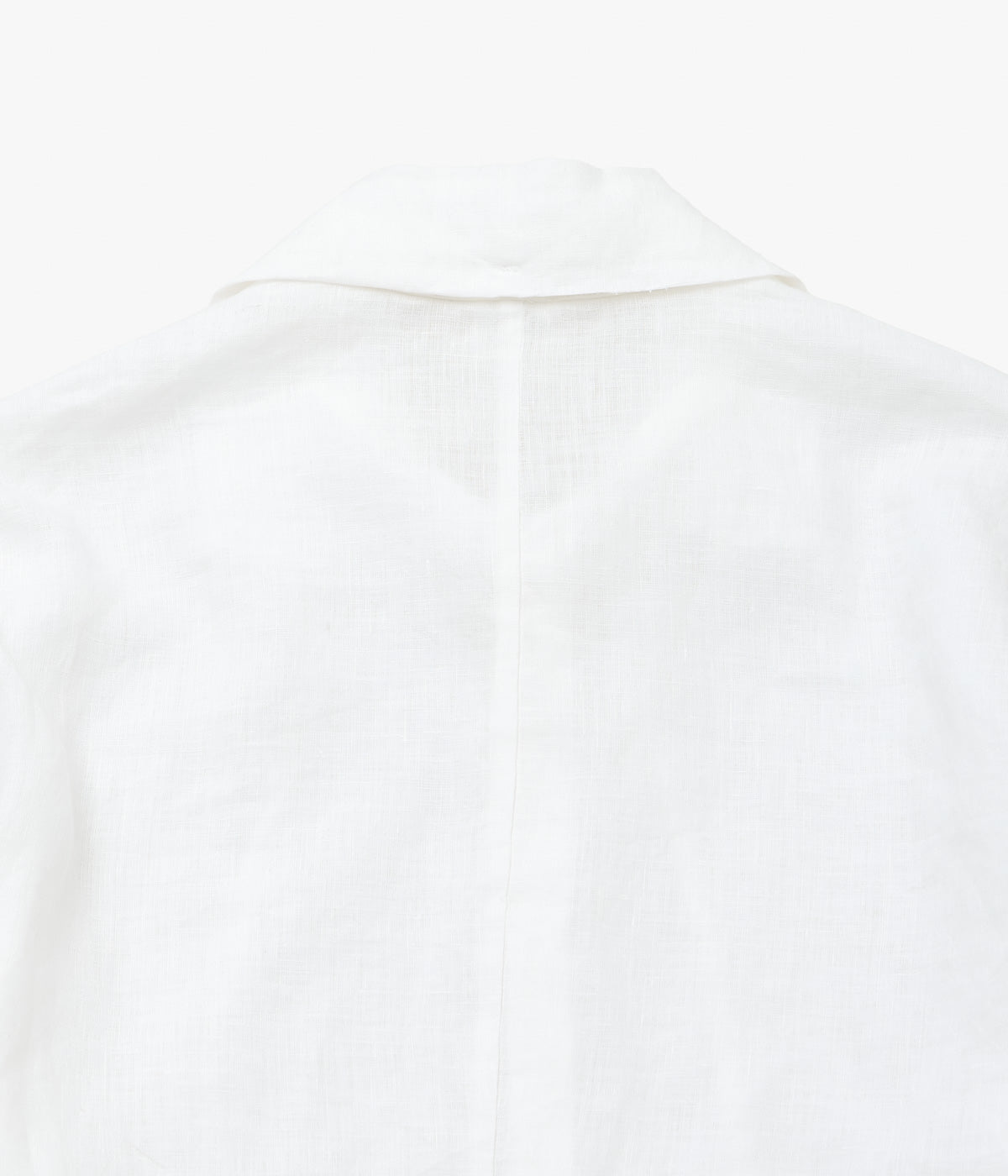SEYA. "SEYA X MAIDENS SHOP O'KEEFFE SHIRT GAUZE/LINEN" (WHITE)