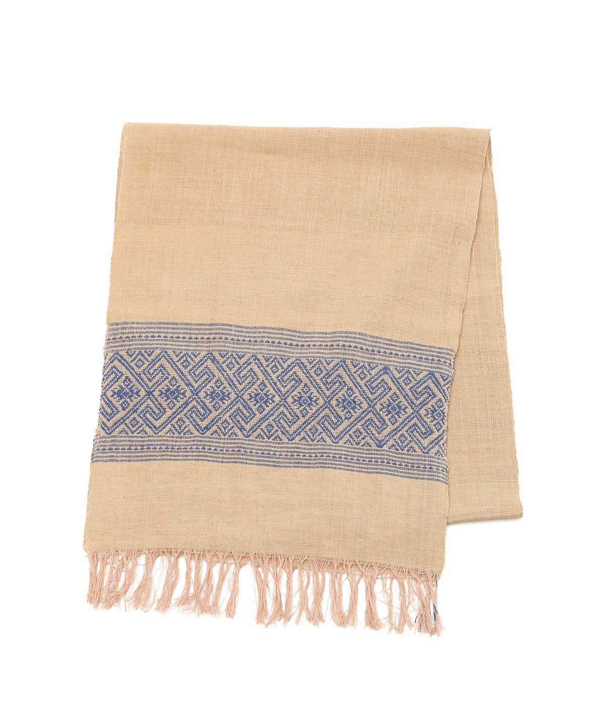 SEYA. ''SOP CHEM COCONUTS TOWEL'' (GREY X BLUE)