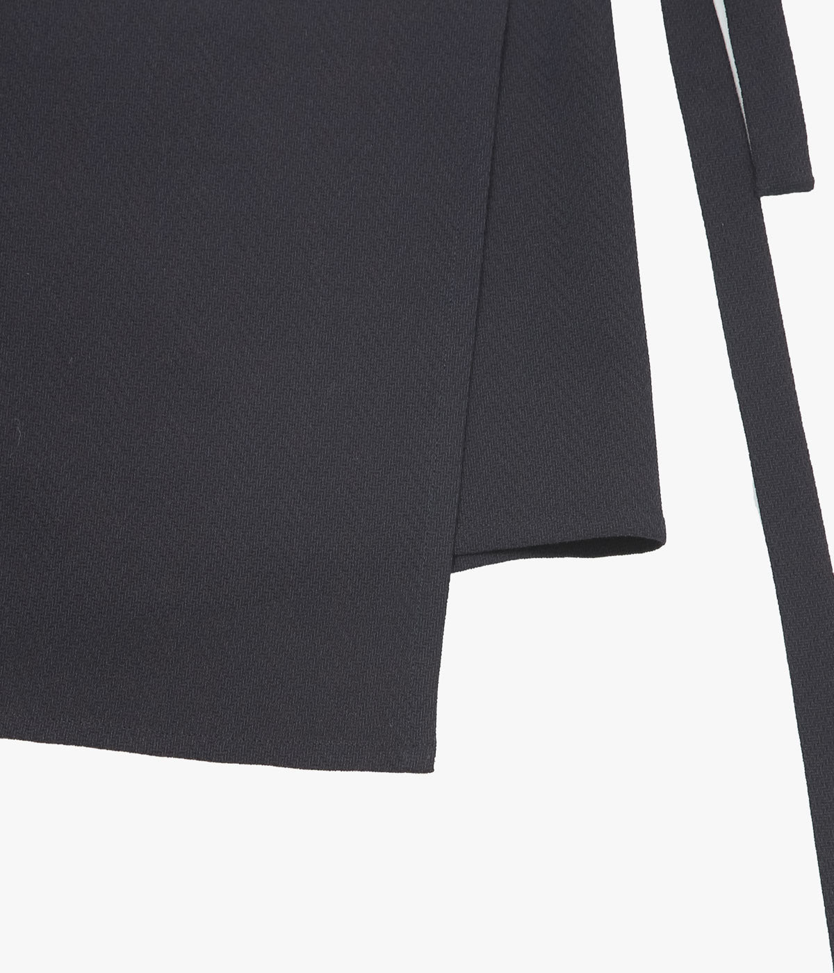 SEYA. ''TAILOR APRON'' (MUD INDIGO)