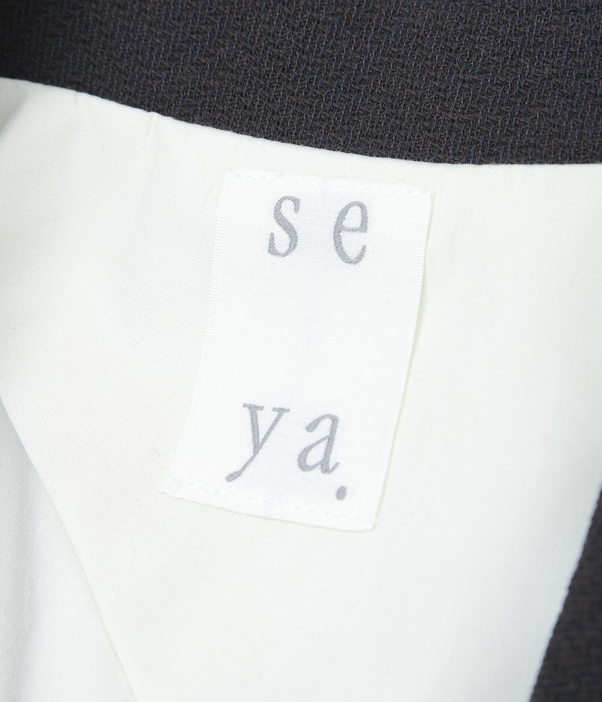 SEYA. ''TRAVEL TAILORED  JACKET'' (MUD INDIGO)