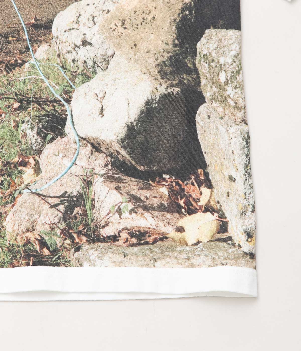 SEYA. ''25AW PRINTED T-SHIRT'' (COLOR PRINT WHITE)