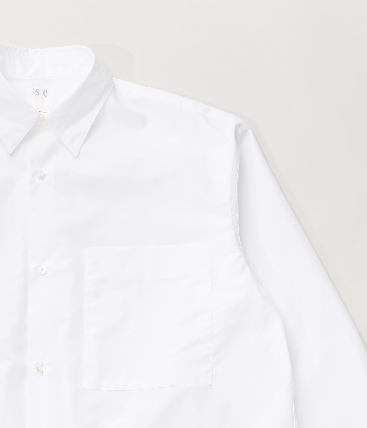 SEYA. ``ETERNAL SHIRT'' (COLOR PRINT WHITE)