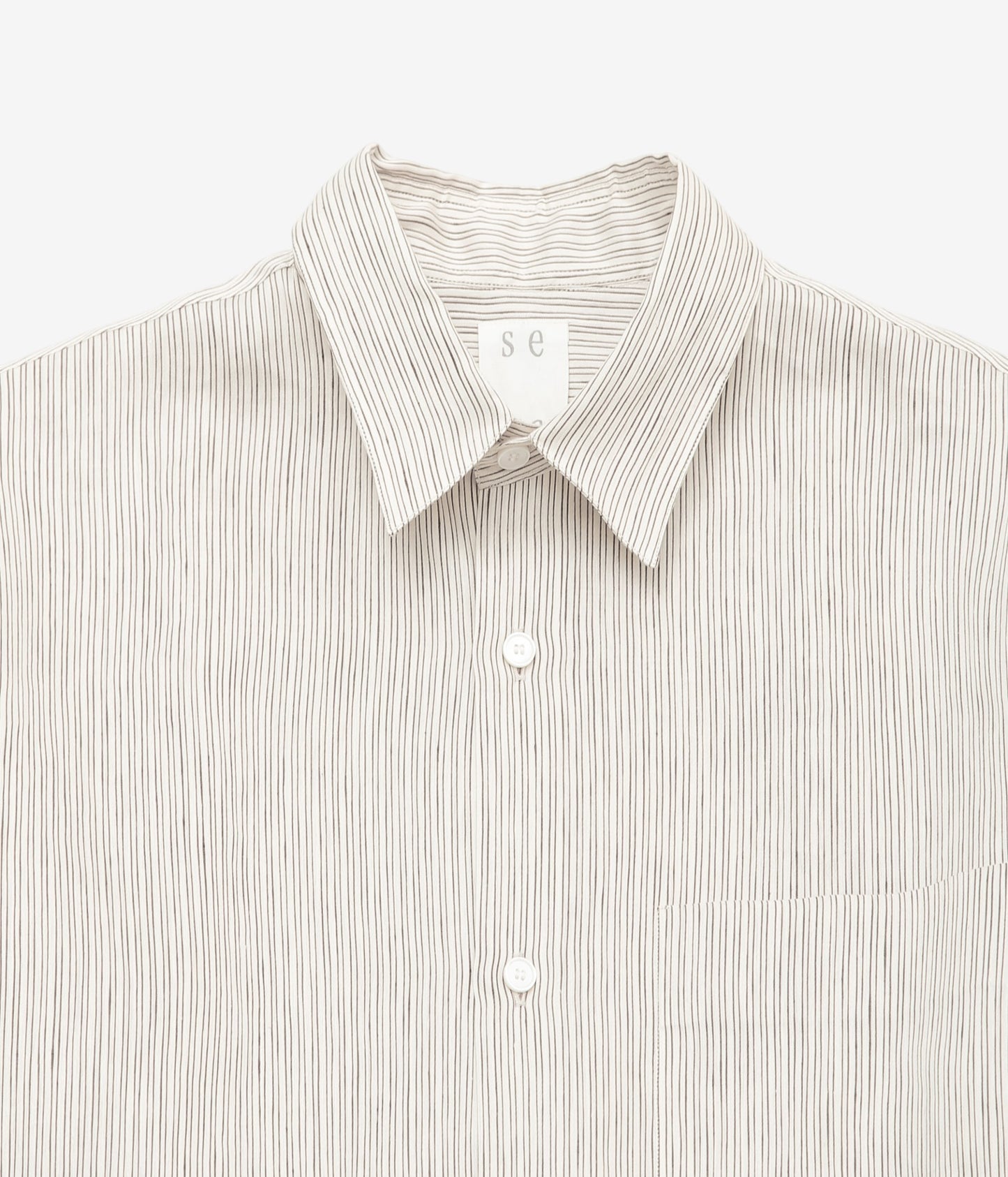 SEYA. ''ETERNAL SHIRT'' (OFF X BROKEN BLACK)