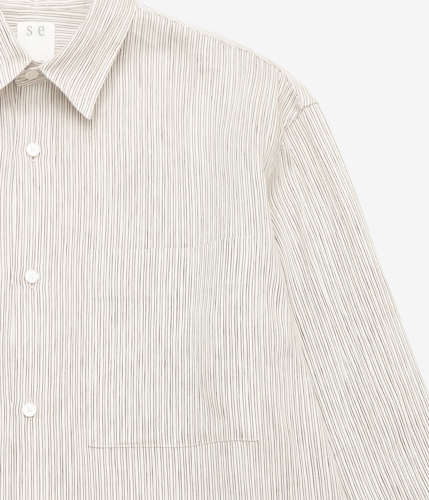 SEYA. ''ETERNAL SHIRT'' (OFF X BROKEN BLACK)