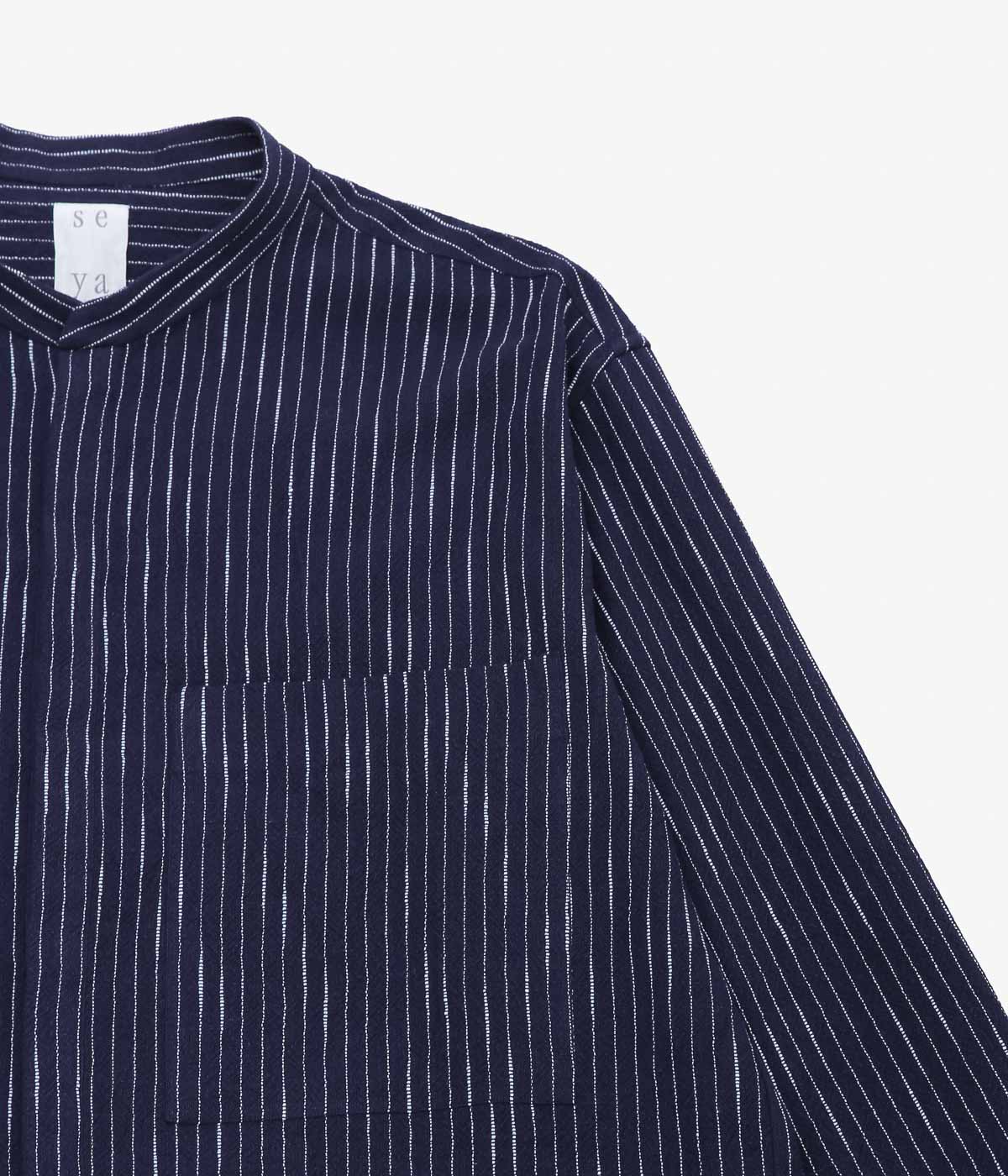 SEYA. ''KURTA SHIRT'' (INDIGO)