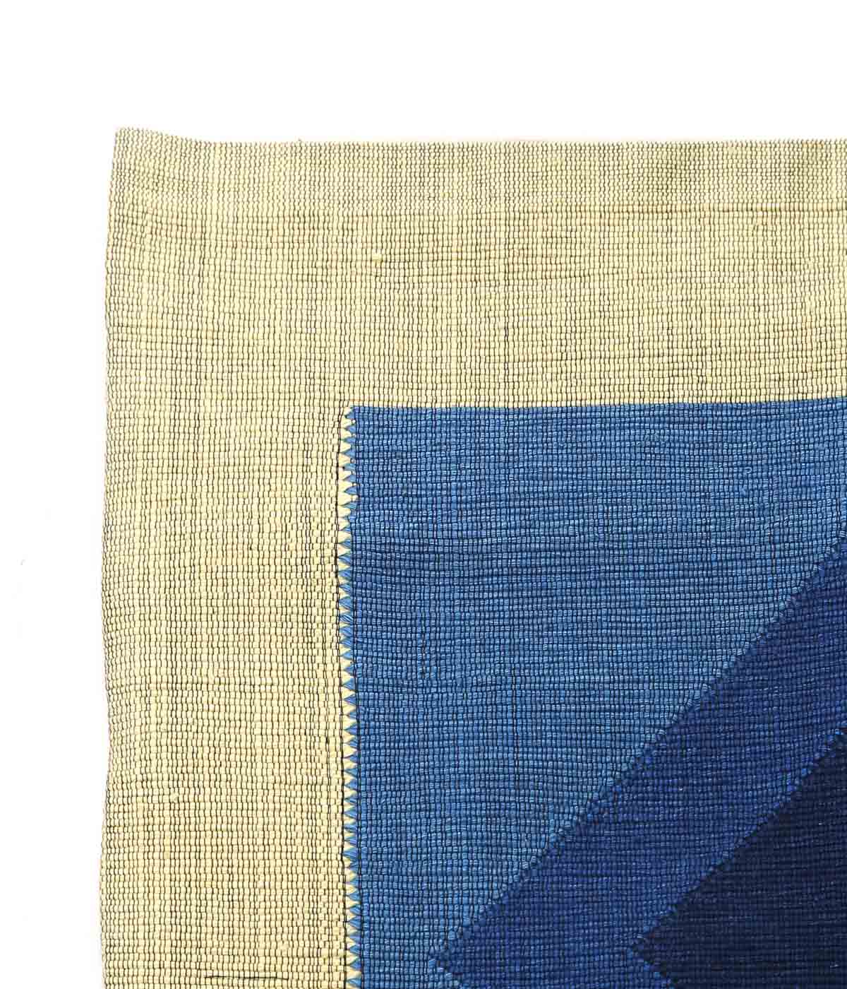 SEYA. ''LAOS CUSHION COVER #1'' (BLUE*GREEN)