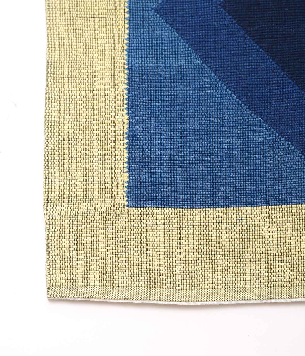 SEYA. ''LAOS CUSHION COVER #1'' (BLUE*GREEN)