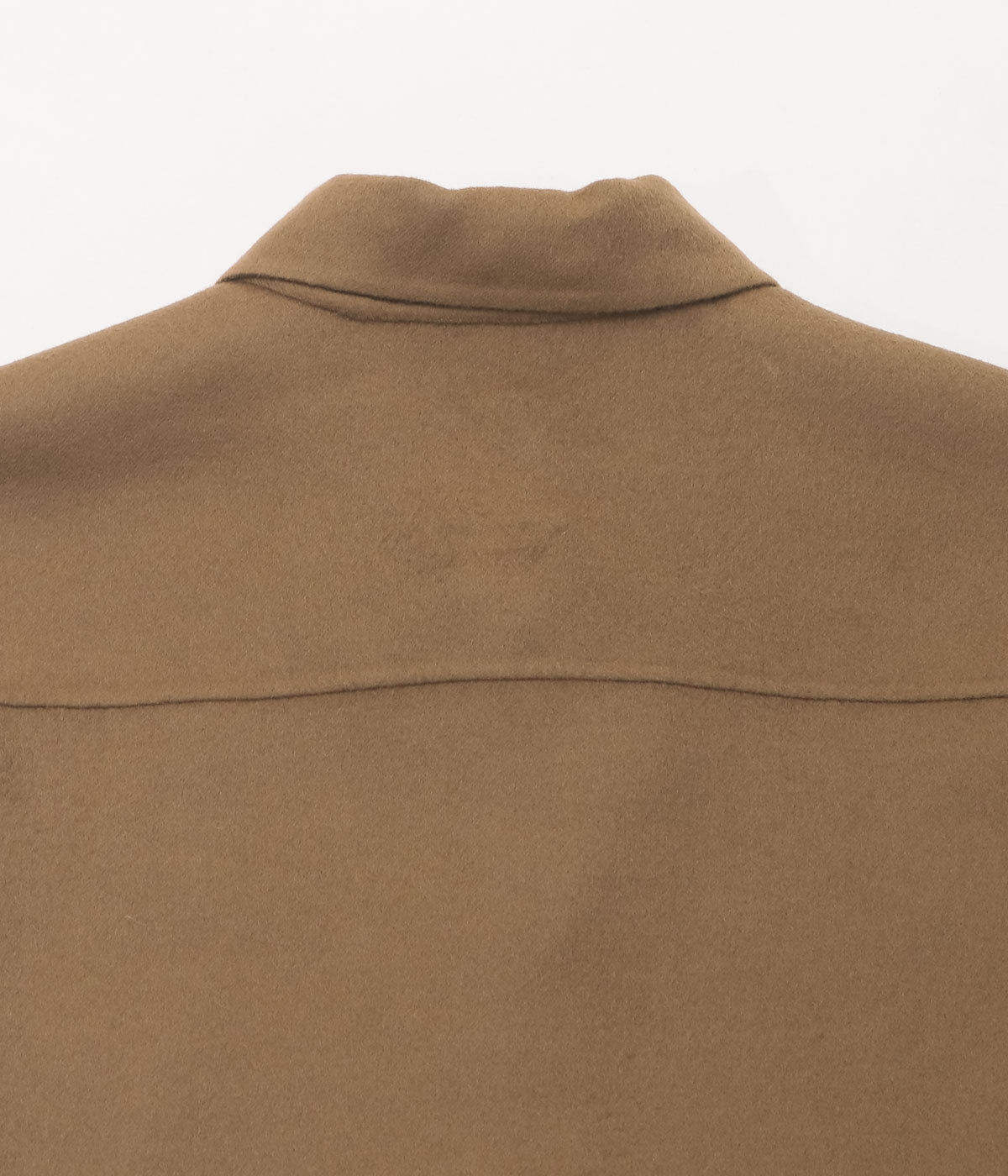 SEYA. ''LIGHT DOUBLE FACE SHIRT'' (SQUIRREL)