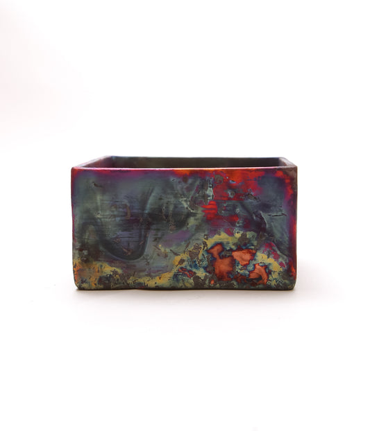 SEYA. ''PATAGONIA POTTERY - BOX / ONE OF A KIND''(VIVID MULTI)