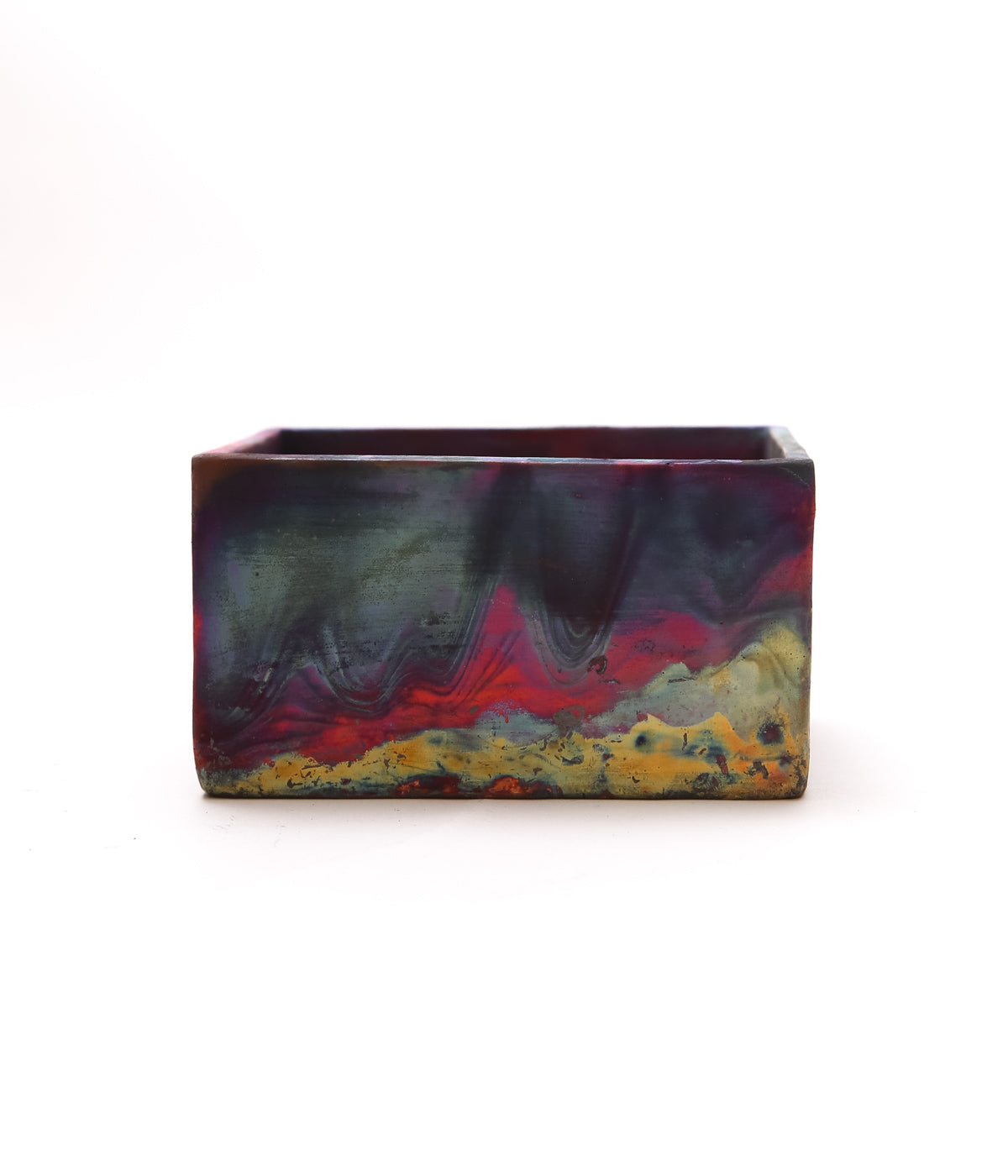 SEYA. ''PATAGONIA POTTERY - BOX / ONE OF A KIND''(VIVID MULTI)