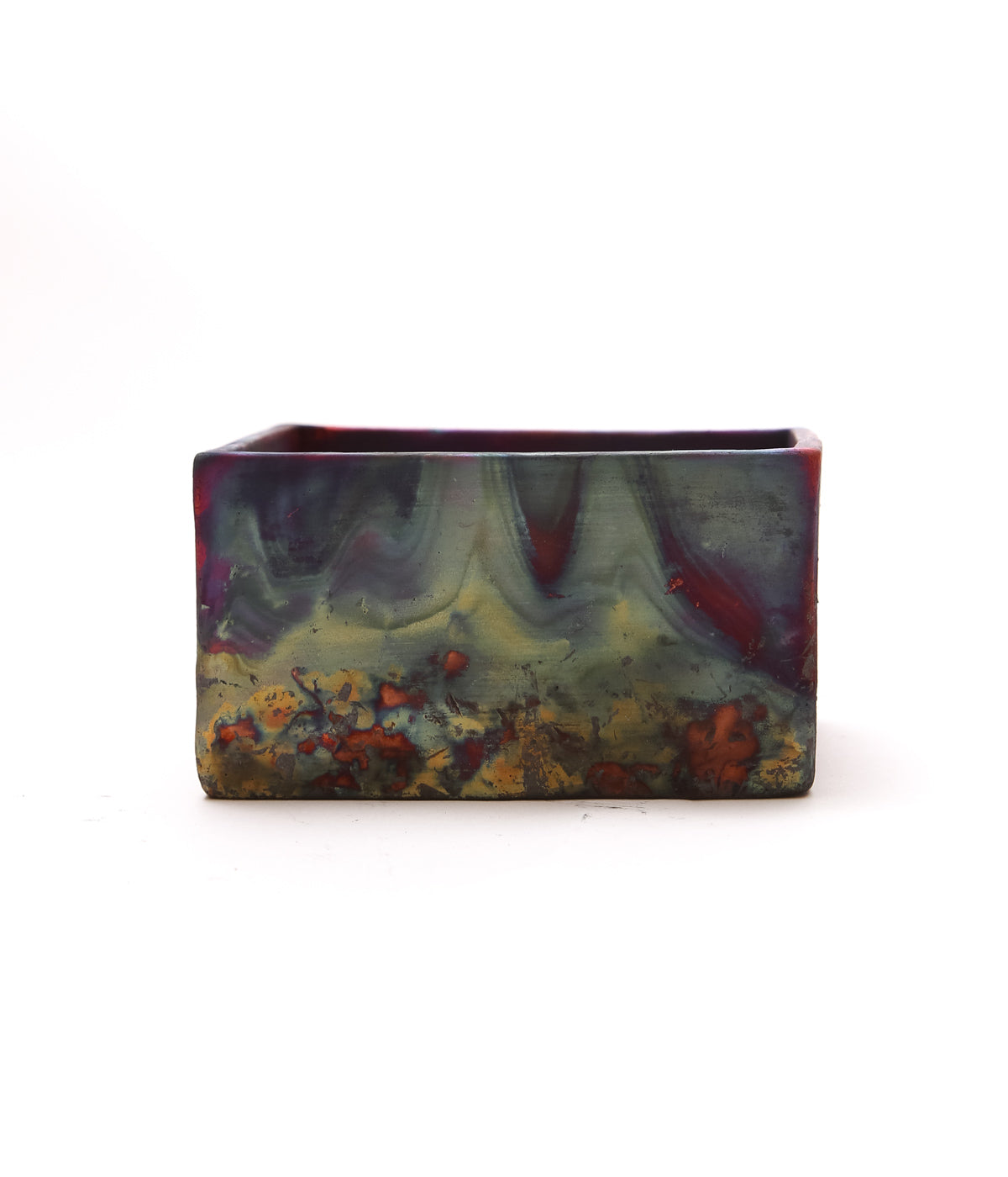 SEYA. ''PATAGONIA POTTERY - BOX / ONE OF A KIND''(VIVID MULTI)