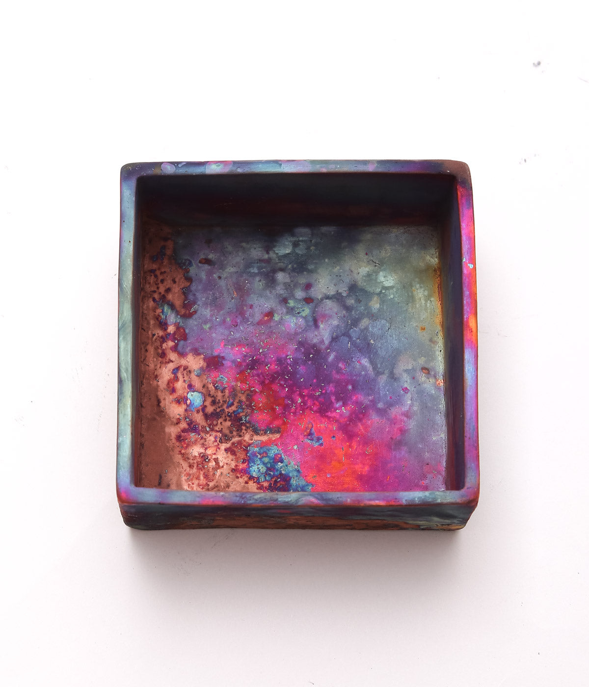 SEYA. ''PATAGONIA POTTERY - BOX / ONE OF A KIND''(VIVID MULTI)