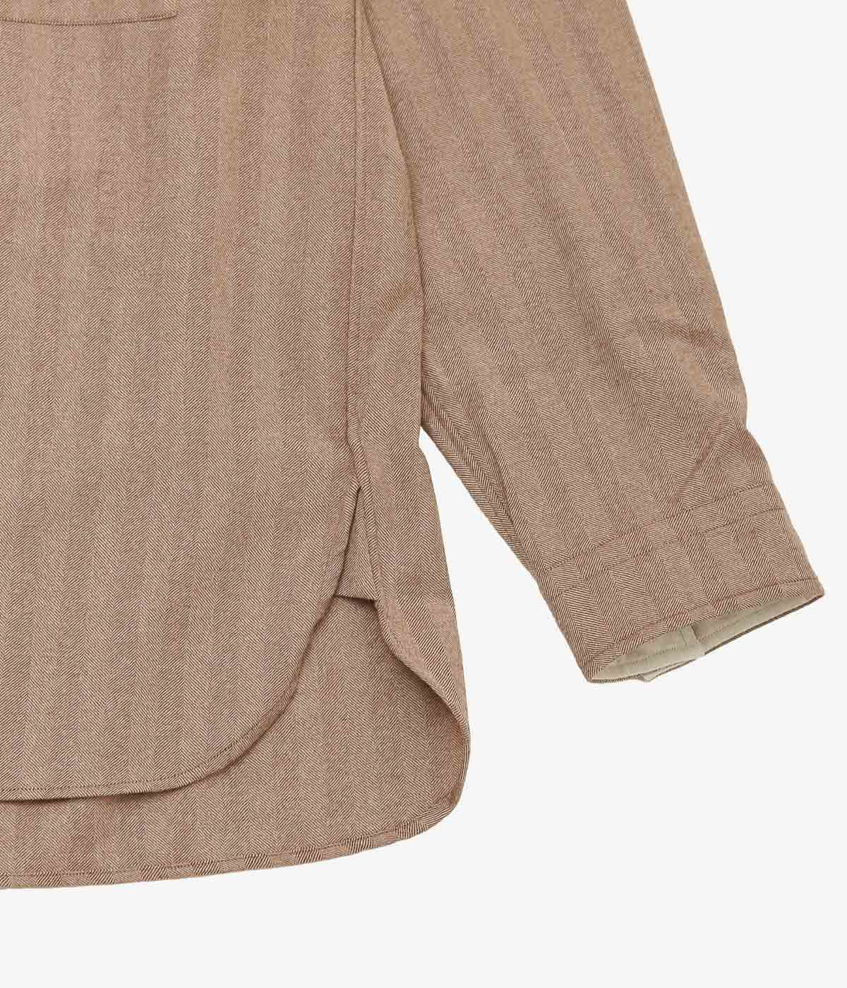 SEYA. ``RAYMOND AUTUMN SHIRT'' (SQUIRREL)
