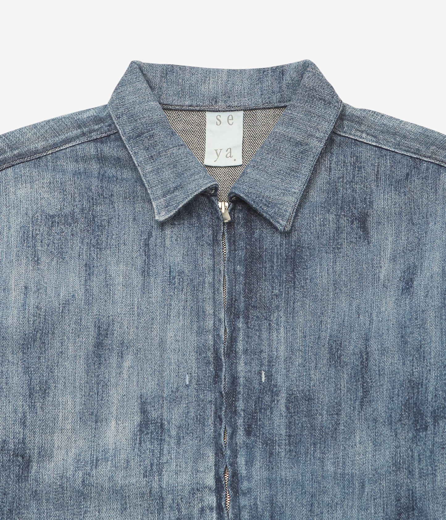 SEYA. ''TOFU JACKET'' (INDIGO)
