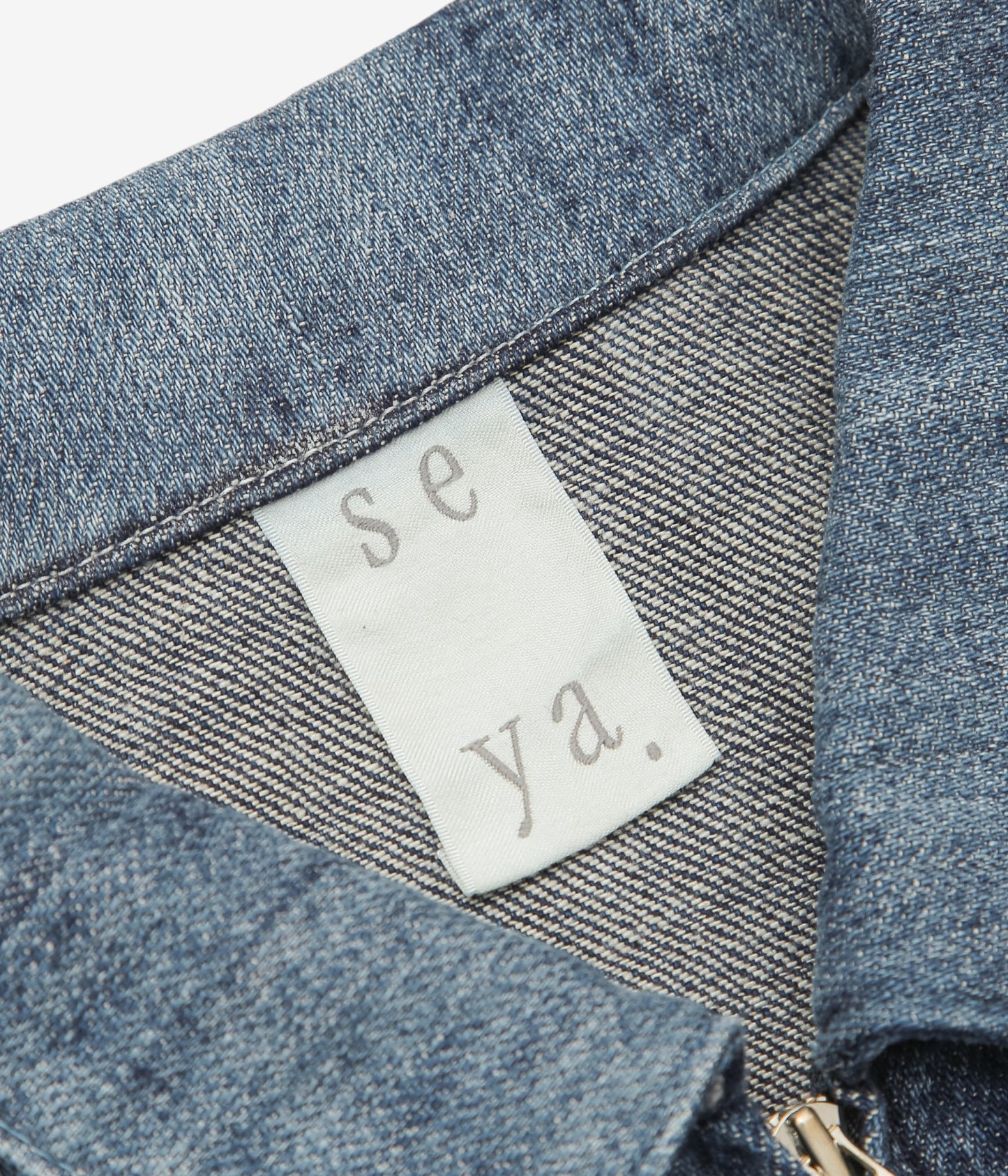 SEYA. ''TOFU JACKET'' (INDIGO)