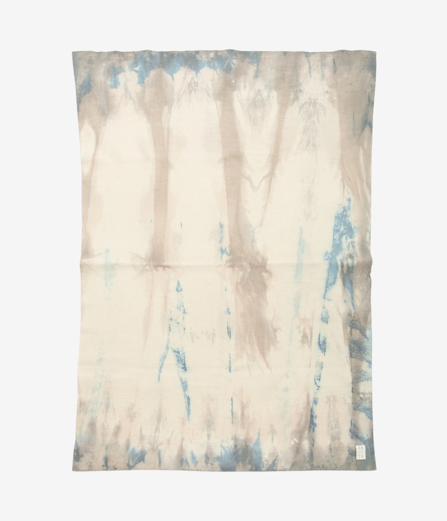 SEYA. ''VEGETAL DYE BLANKET'' (INDIGO X OAK)