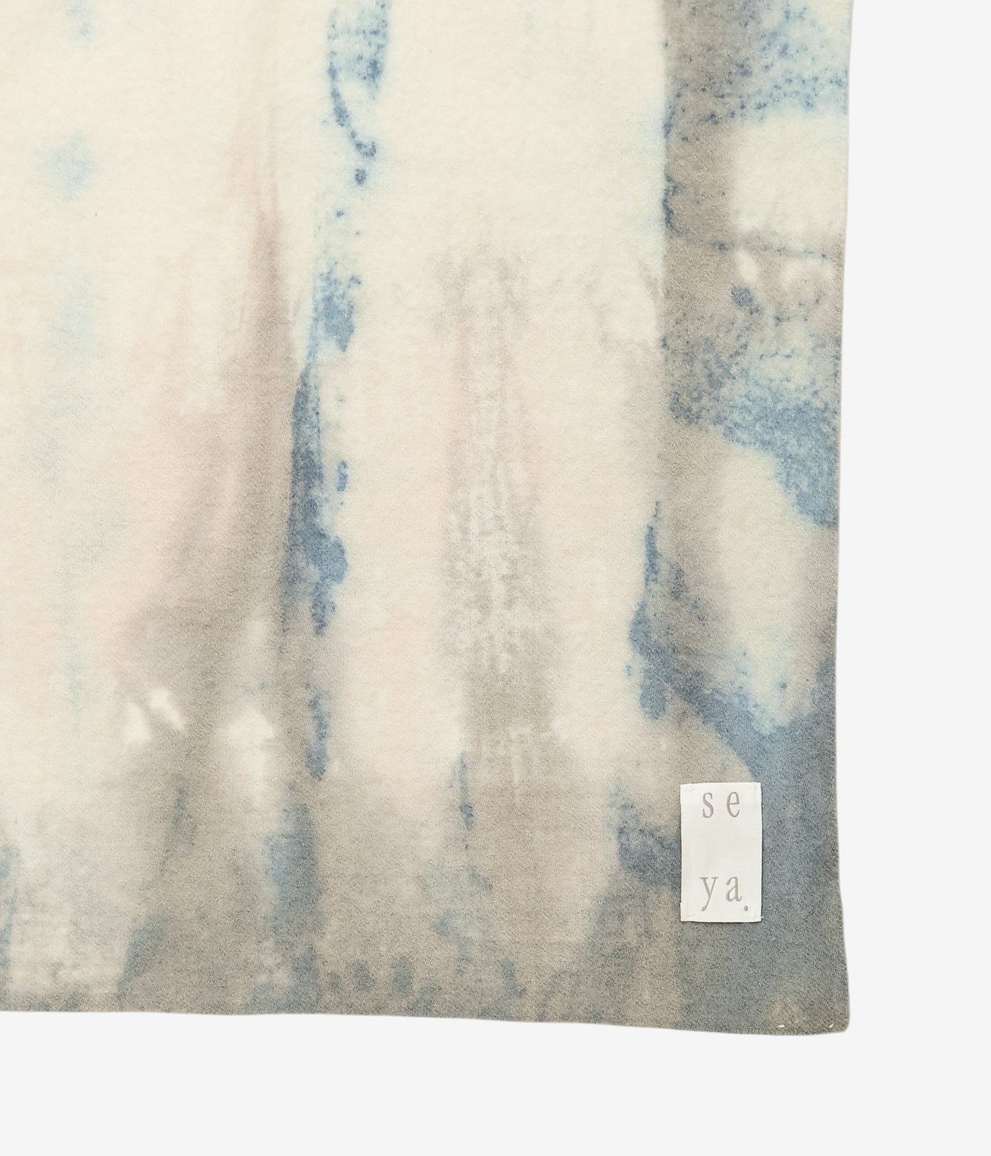 SEYA. ''VEGETAL DYE BLANKET'' (INDIGO X OAK)