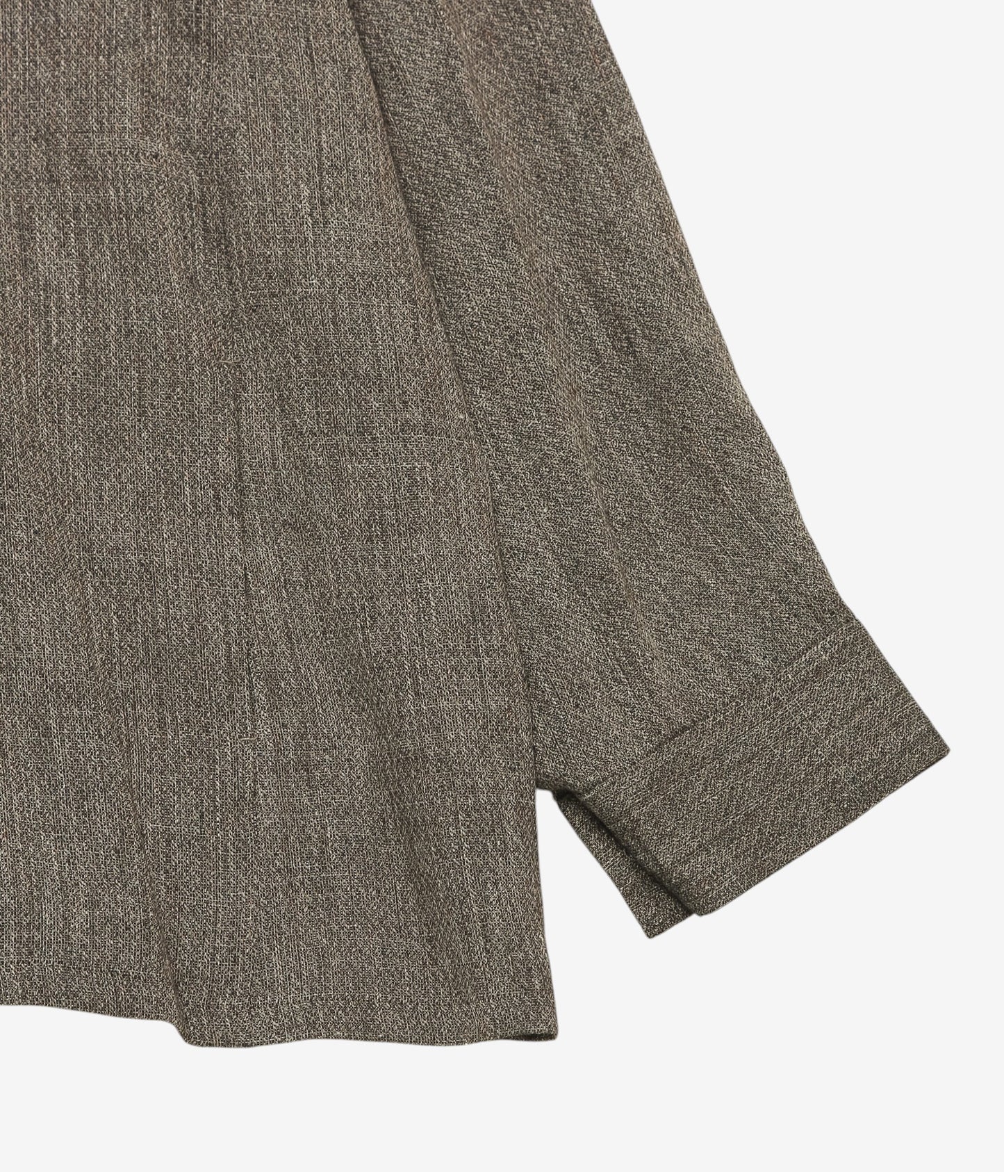 SEYA. ''VOYAGE OVERSHIRT'' (WITHERED WOOD)