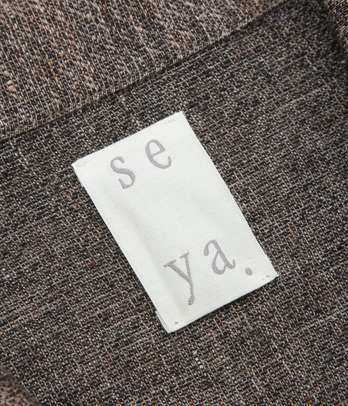 SEYA. ''VOYAGE OVERSHIRT'' (WITHERED WOOD)