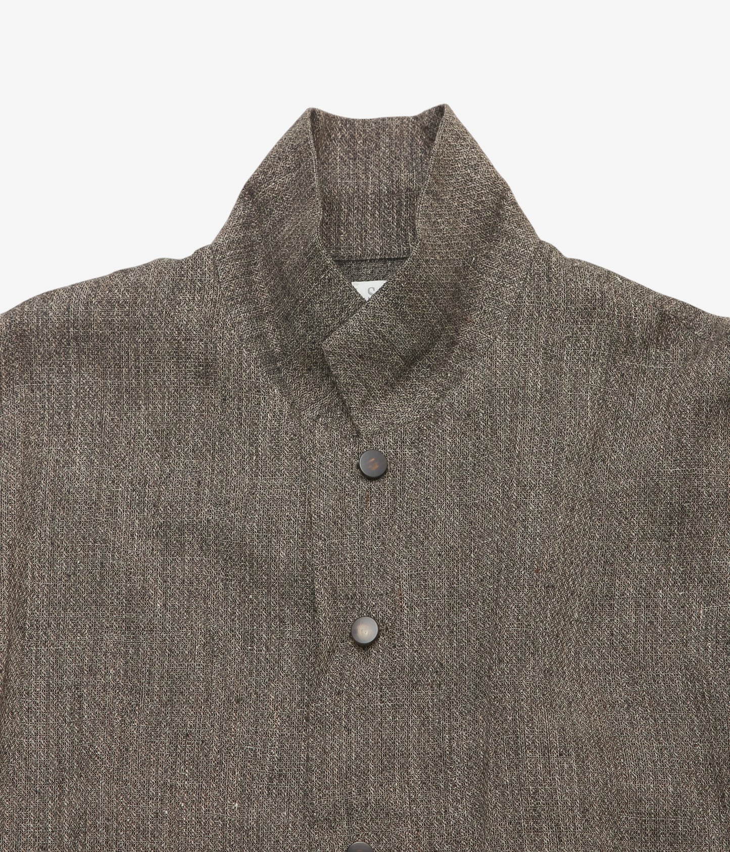 SEYA. ''VOYAGE OVERSHIRT'' (WITHERED WOOD)