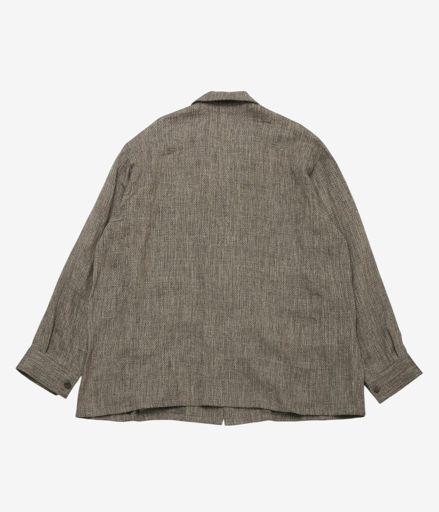 SEYA. ''VOYAGE OVERSHIRT'' (WITHERED WOOD)