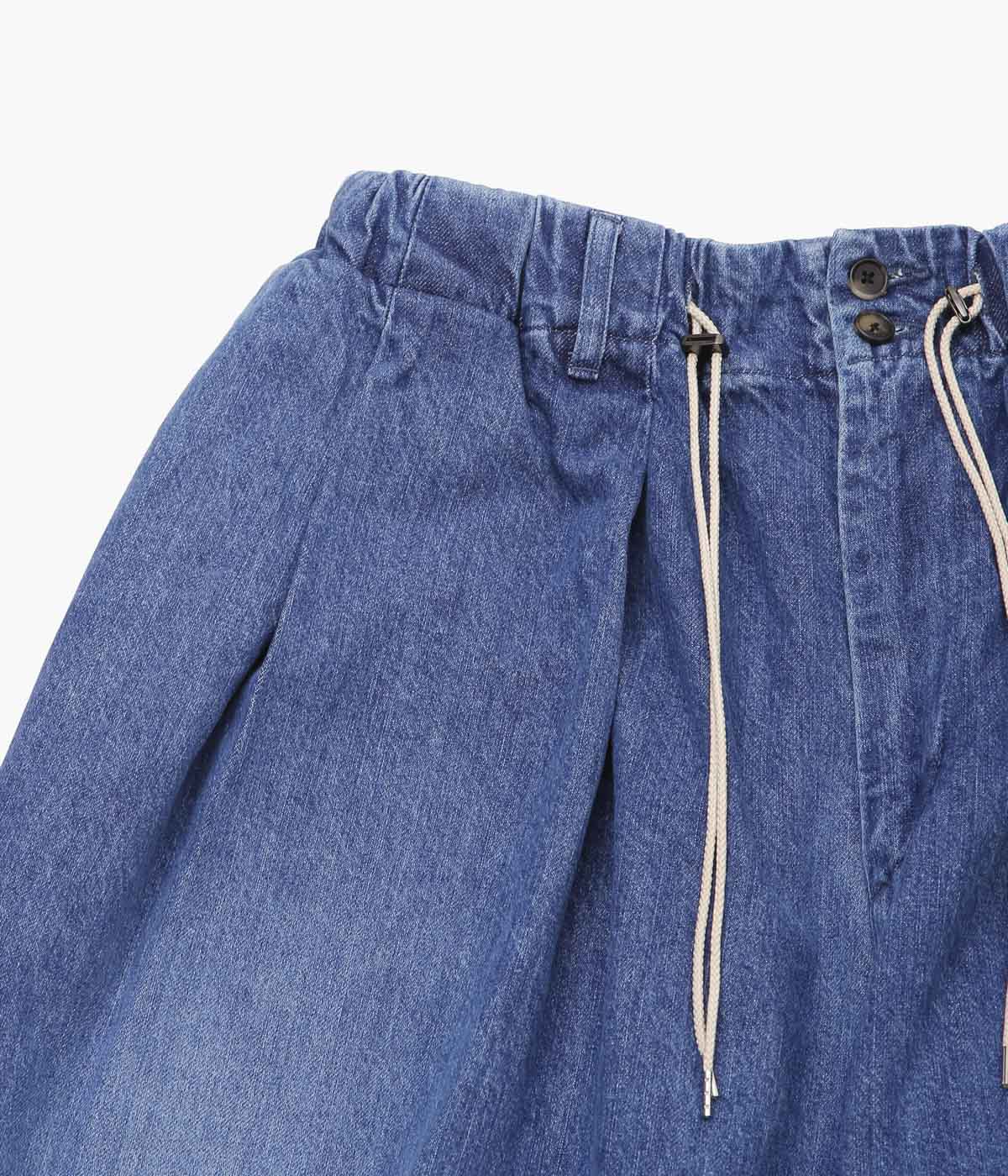 SILLAGE ''CIRCULAR PANTS'' (DENIM DAMAGED)