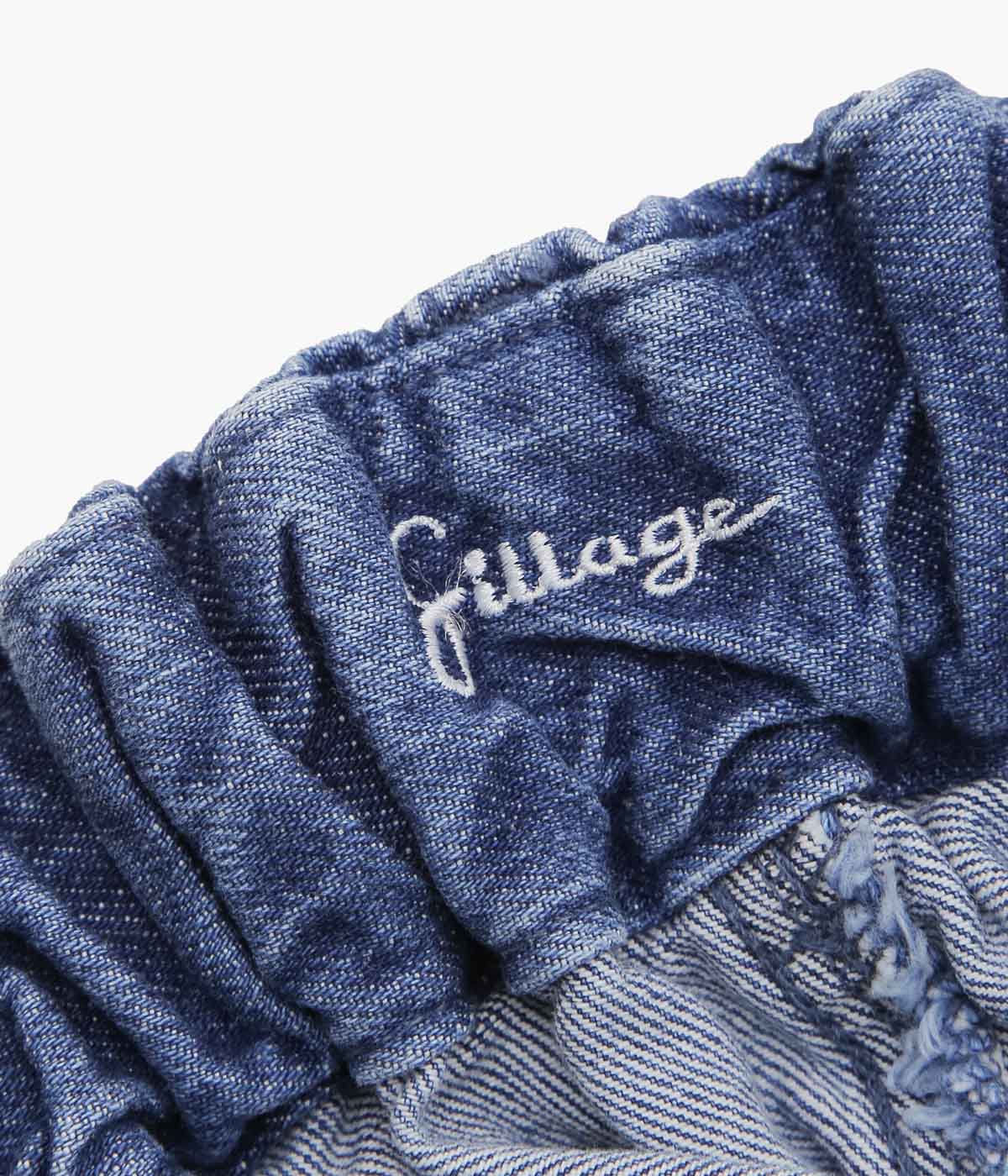 SILLAGE ''CIRCULAR PANTS'' (DENIM DAMAGED)