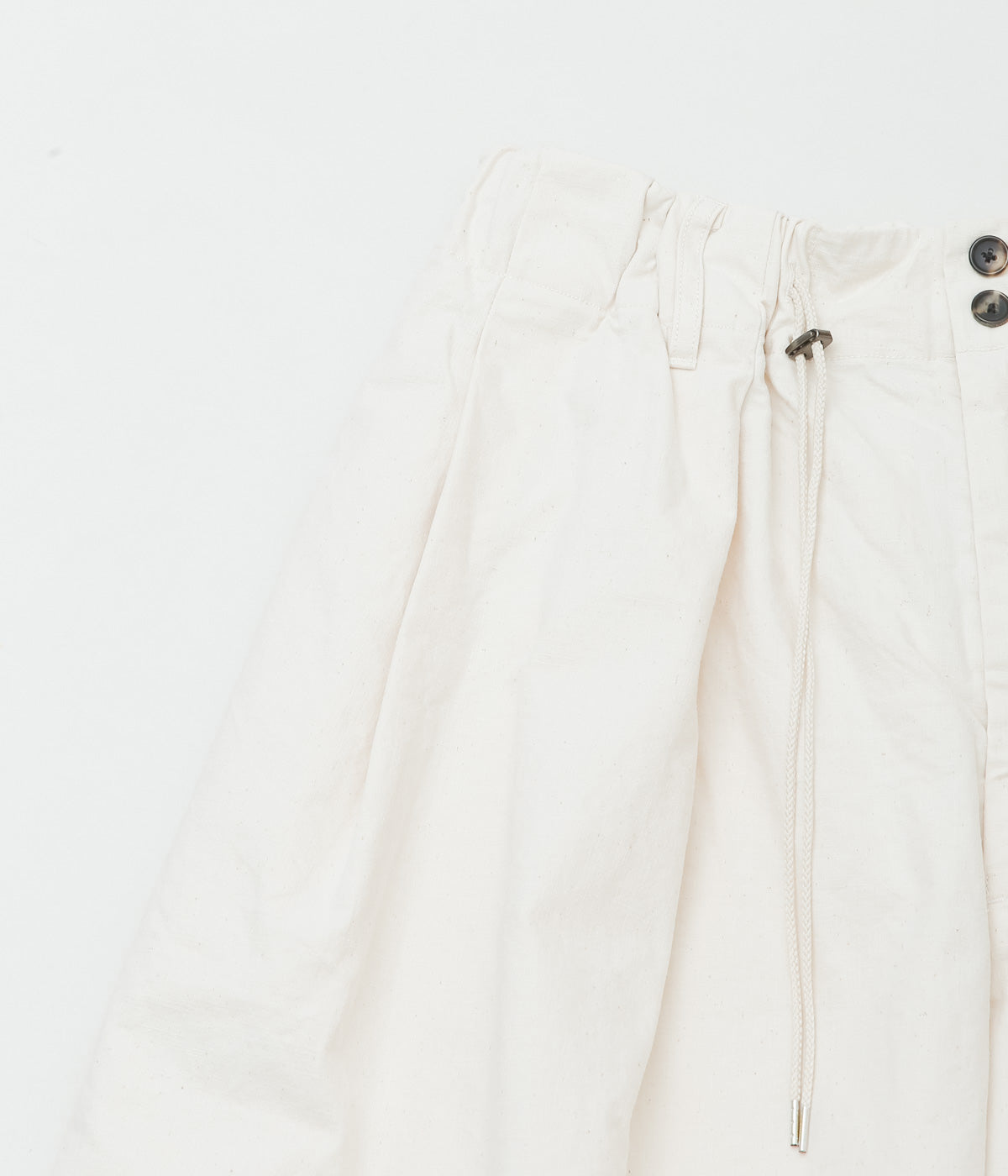 SILLAGE ''CIRCULAR PANTS'' (SUPER DUCK IVORY)